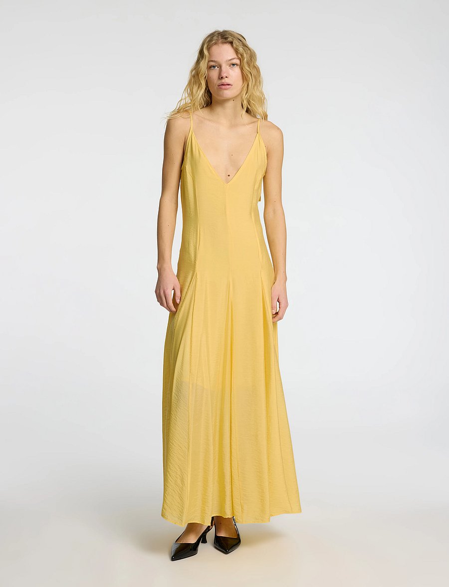 Selected - SLFJOSELLA TIERED ANKLE STRAP DRESS - kleider - sundress - 0