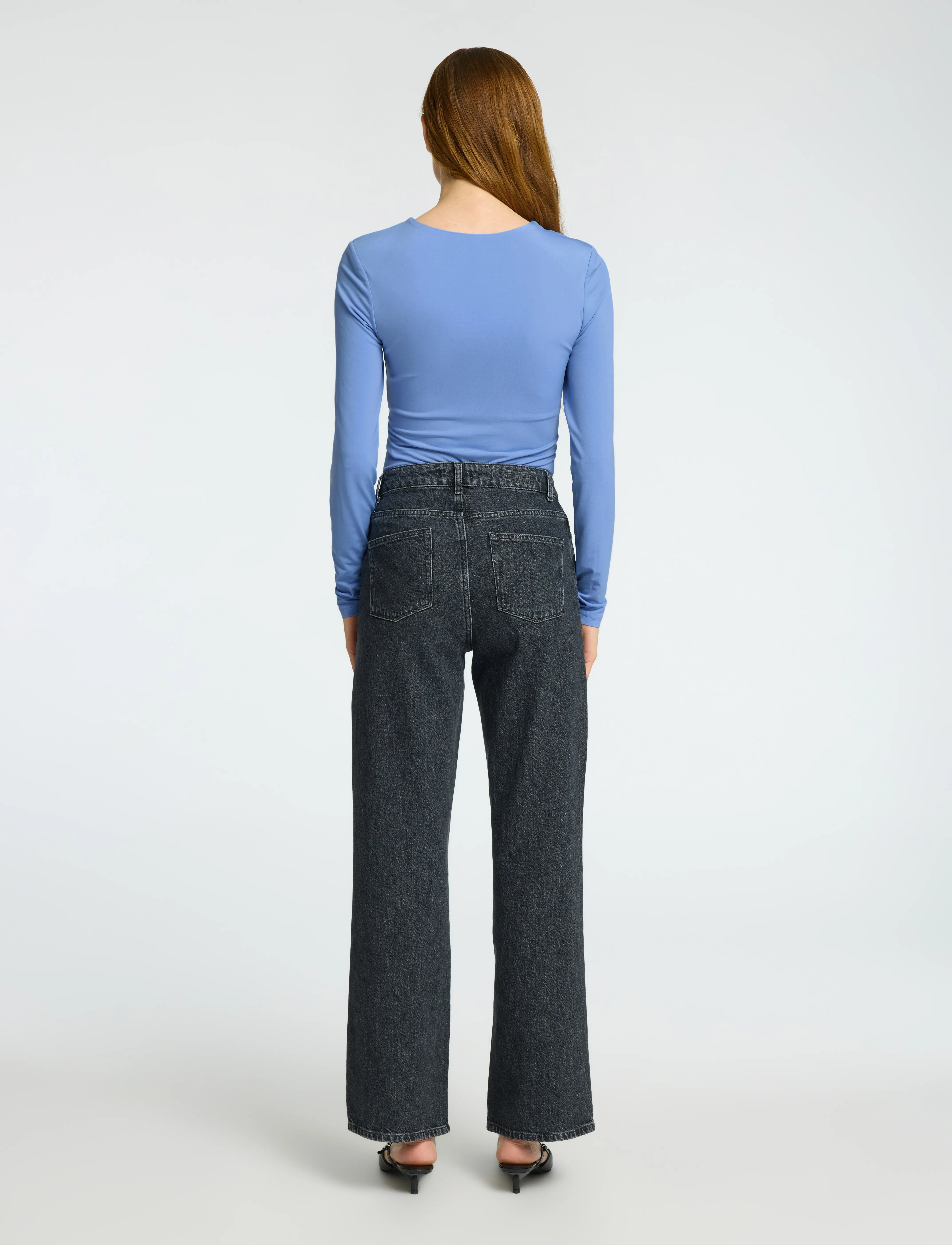 Selected - SLFCARMA LS KNOT BODY - bodies - cornflower blue - 2