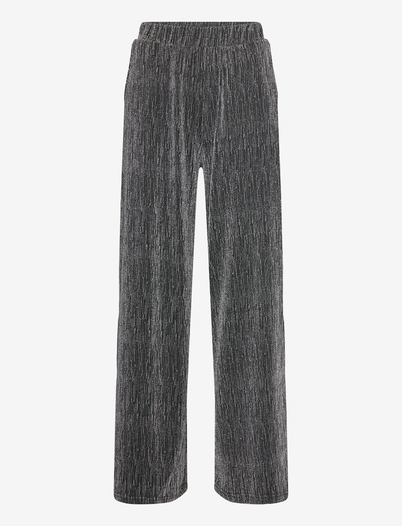 Selected - SLFANITA TINNI HW RELAXED PANTS - raka byxor - black - 1