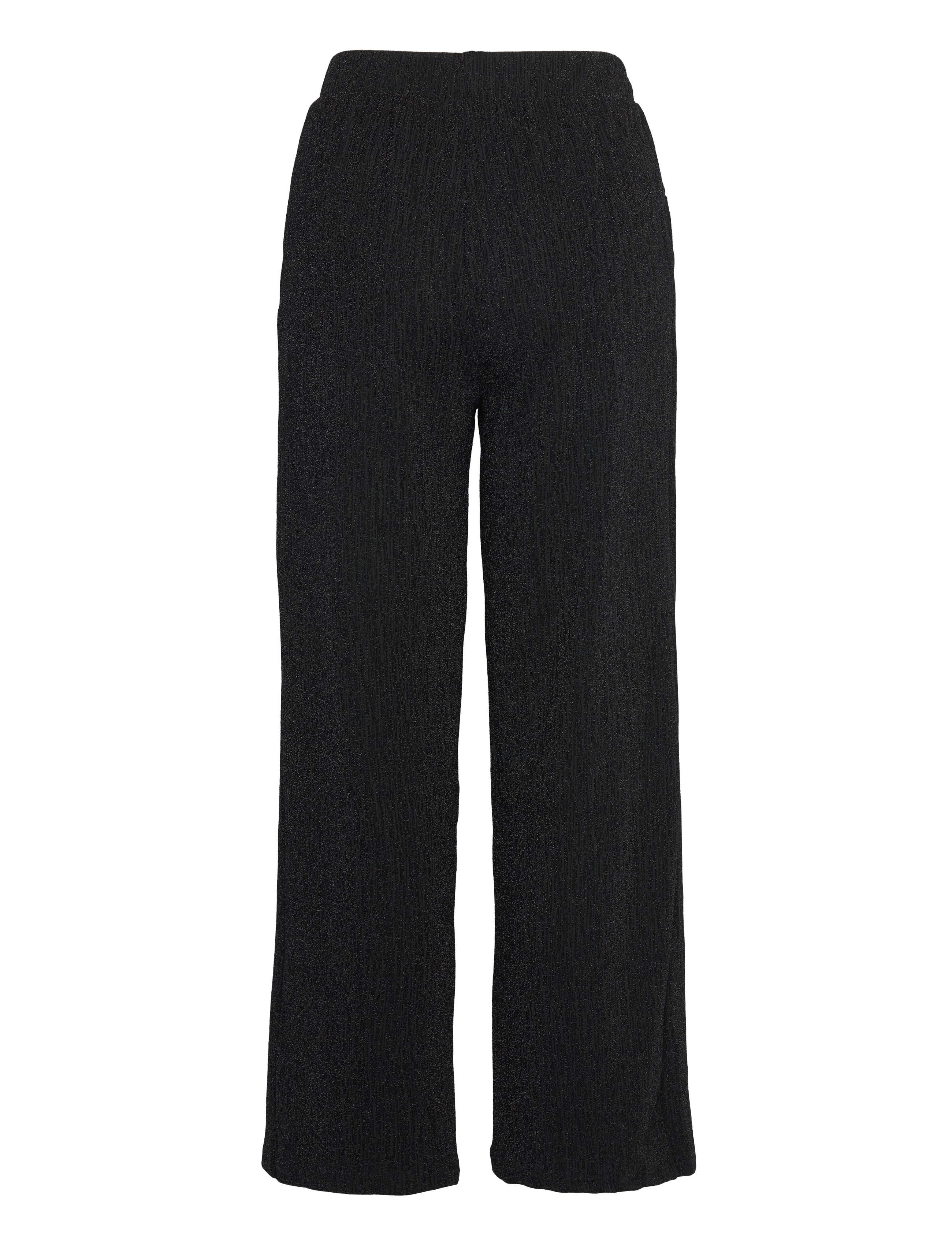 Selected - SLFANITA TINNI HW RELAXED PANTS - straight leg hosen - black - 2