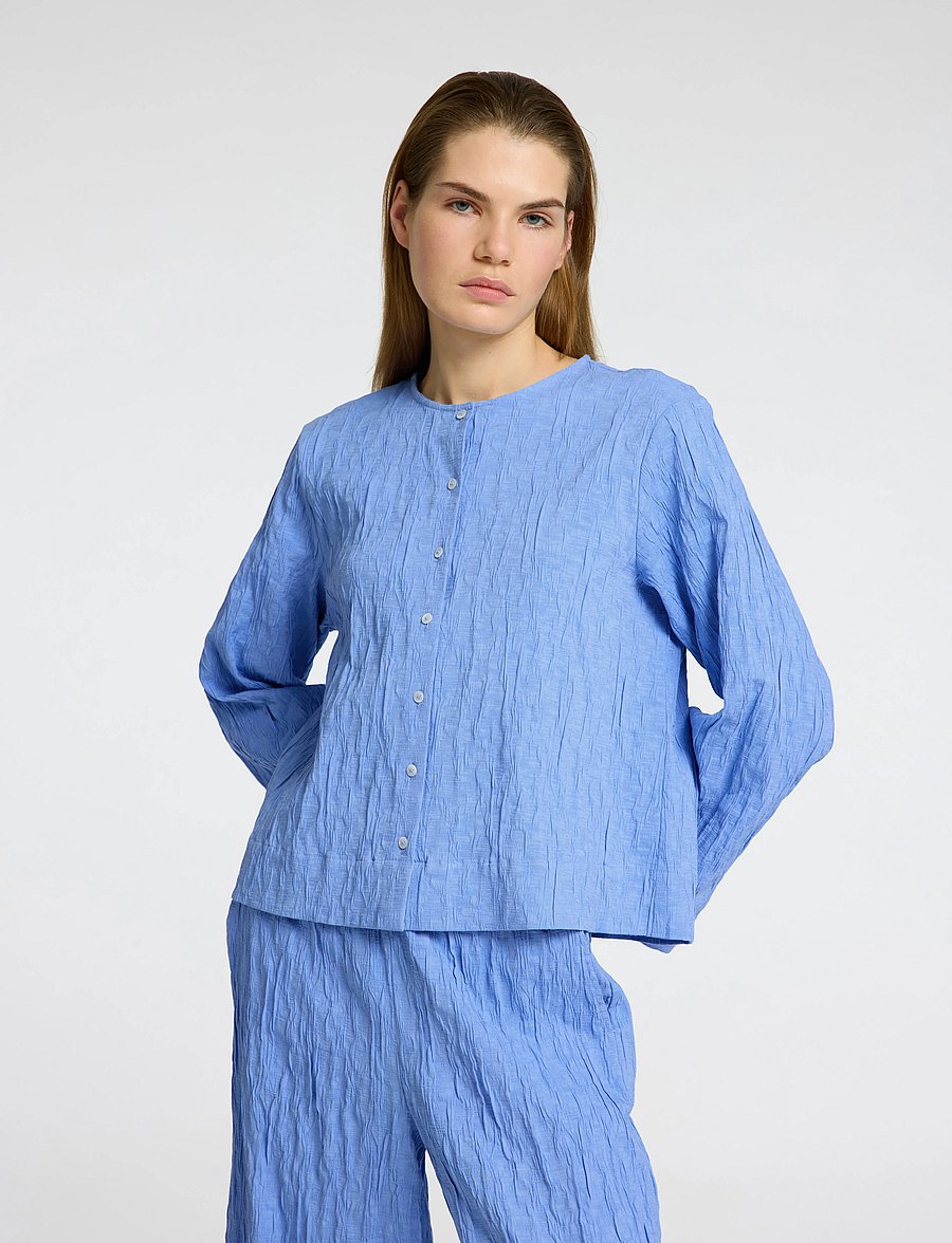 Selected - SLFCORIA LS SHIRT B - langærmede skjorter - cornflower blue - 3