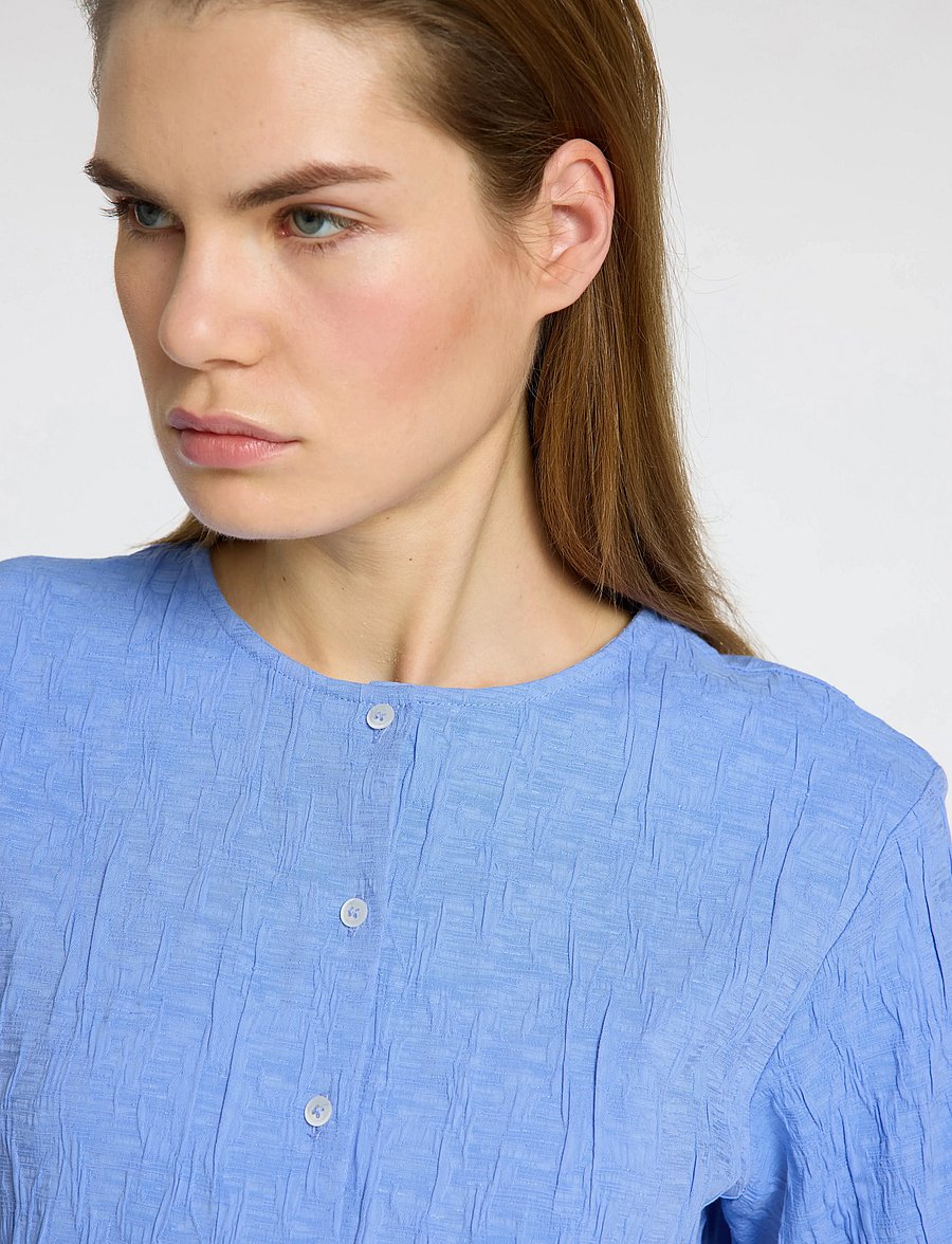 Selected - SLFCORIA LS SHIRT B - langærmede skjorter - cornflower blue - 4