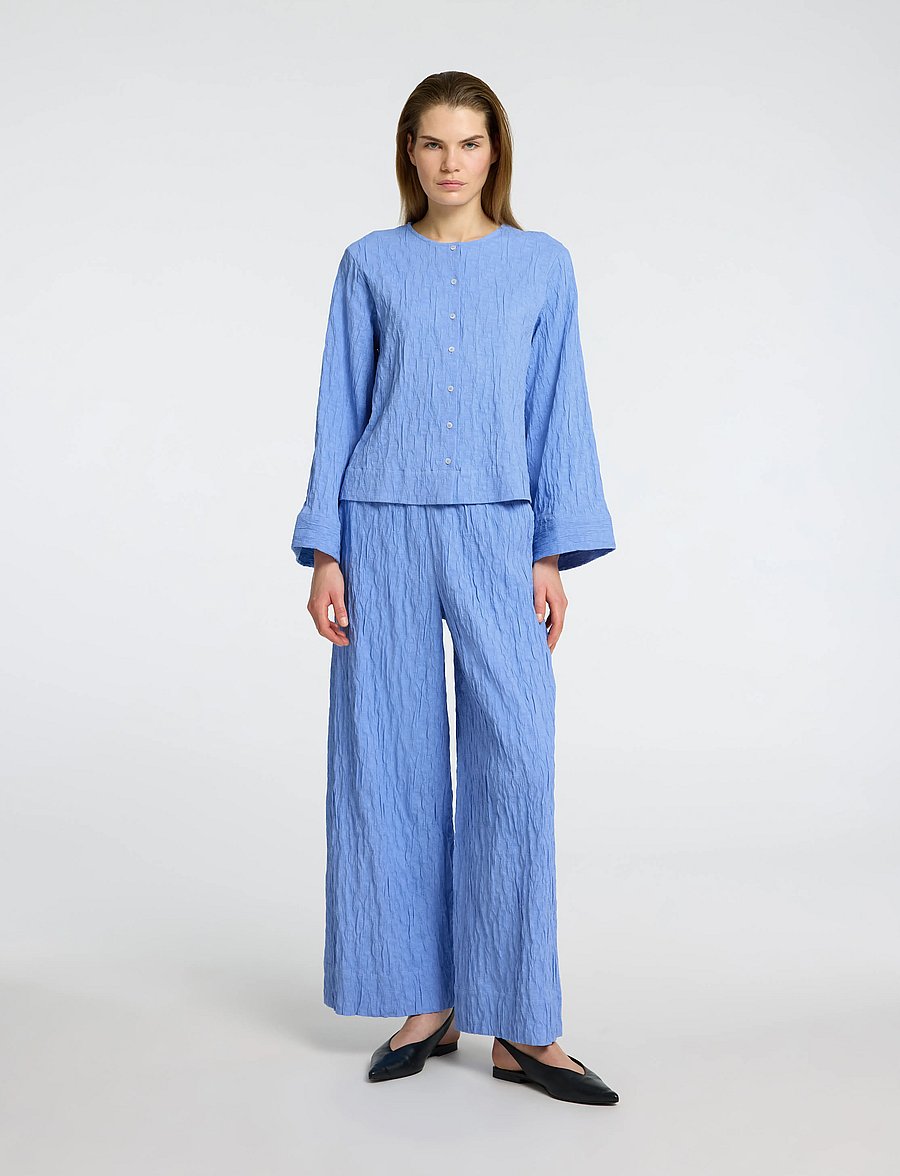 Selected - SLFCORIA LS SHIRT B - langærmede skjorter - cornflower blue - 5