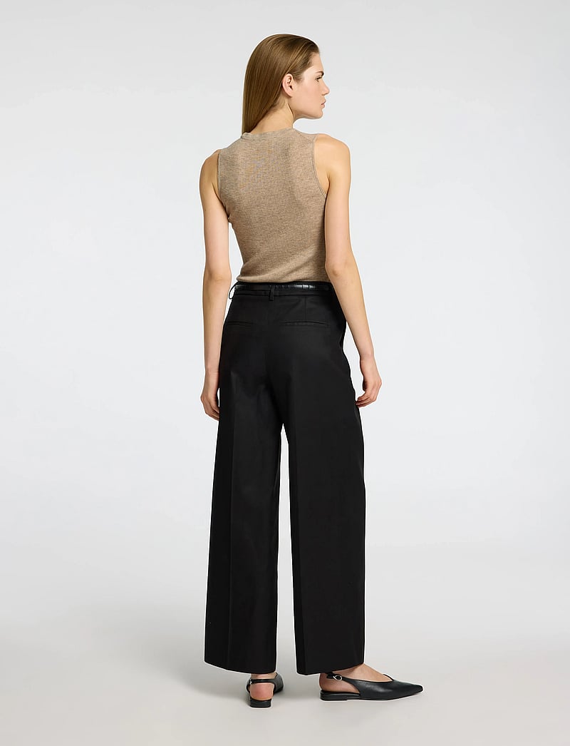 Selected - SLFINGRID SL KNIT TOP - kashmir - island fossil - 2