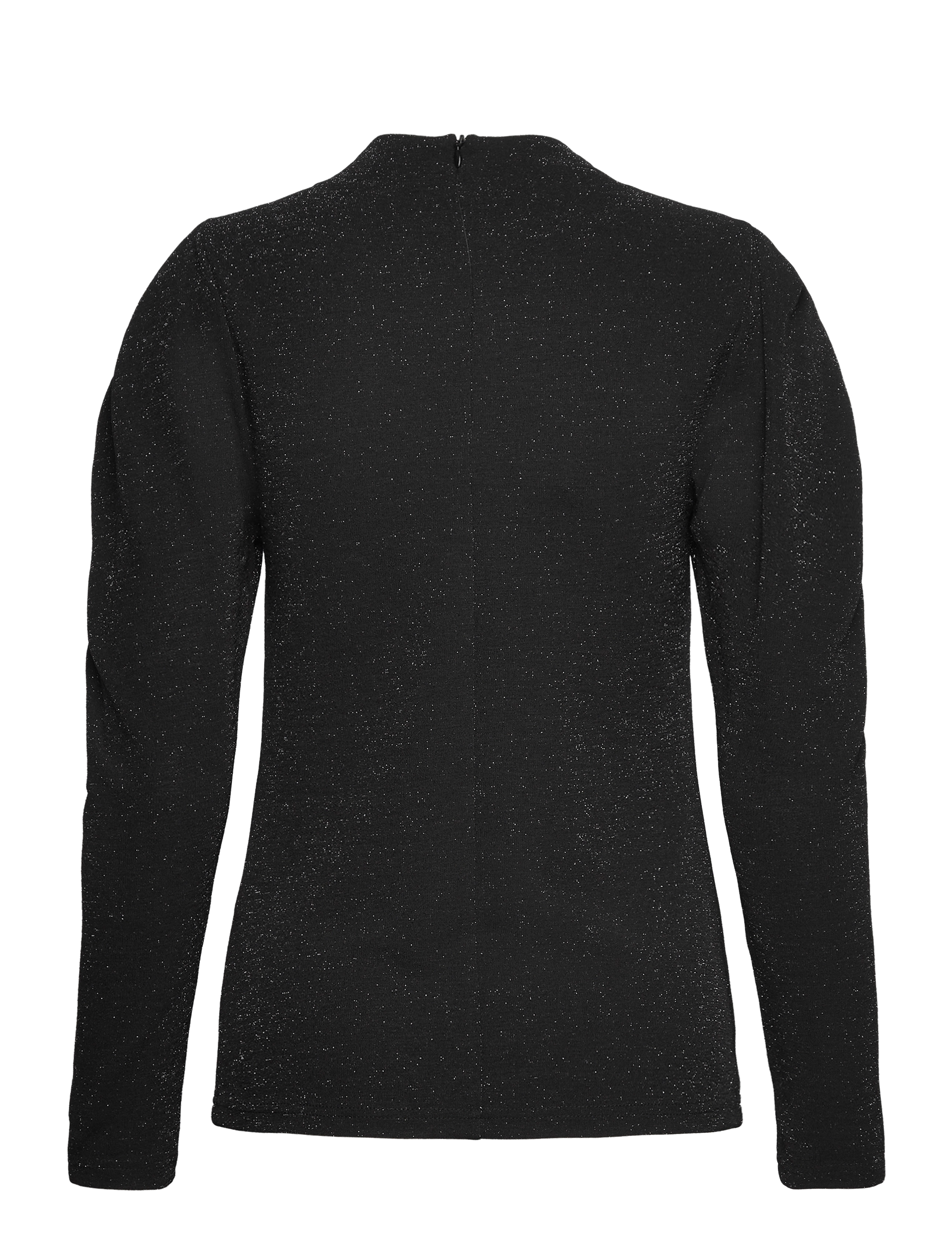 Selected - SLFMARWA LS HIGH NECK TOP - langærmede toppe - black - 2