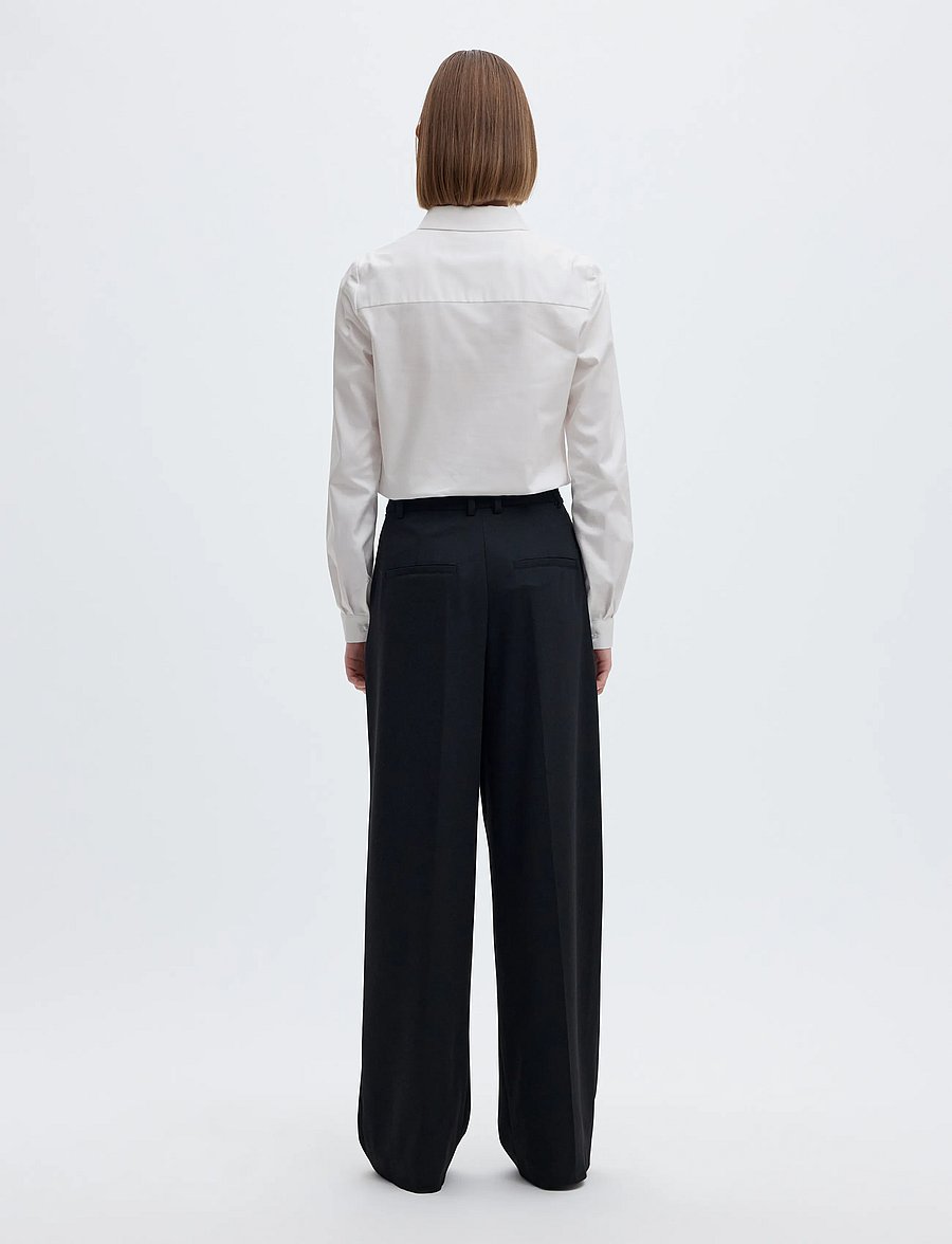 Selected - SLWROMIE LS FITTED SHIRT NOOS - langärmlige hemden - bright white - 2
