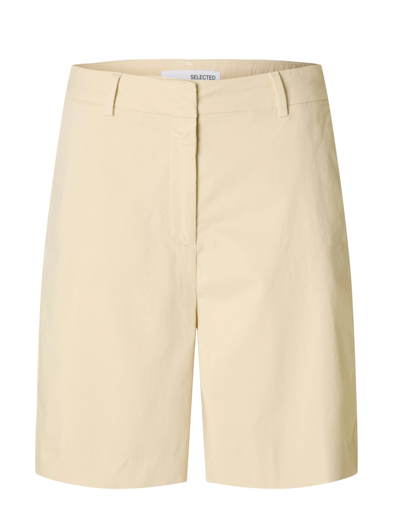 Selected - SLFVIENNA HW WIDE SHORTS - birch - 1