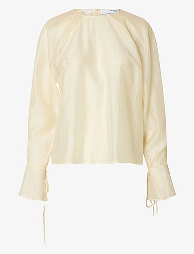 Slfiris Ls O-Neck Top - LangæRmede Bluser