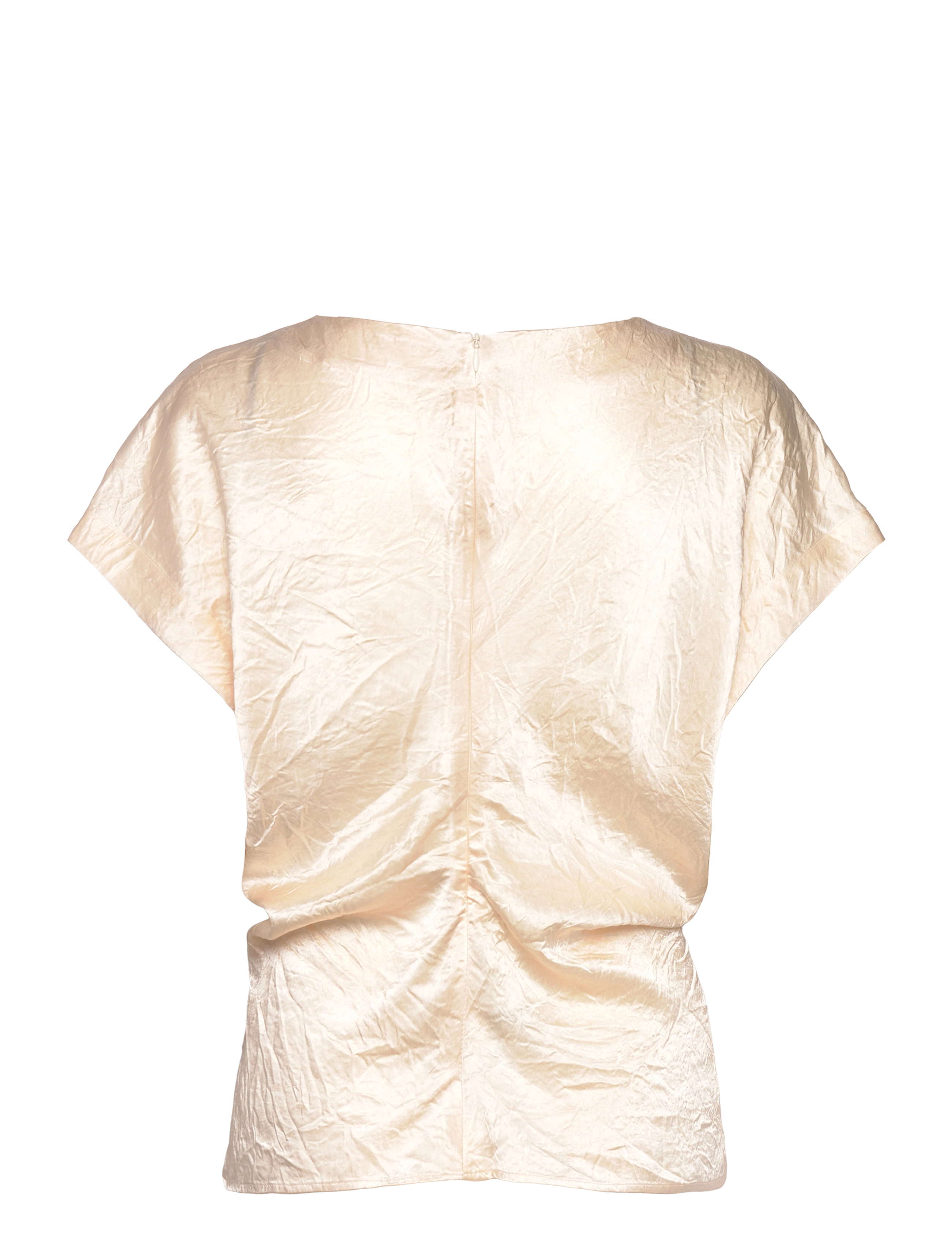 Selected - SLFELISE SS TOP - kurzämlige blusen - angora - 1
