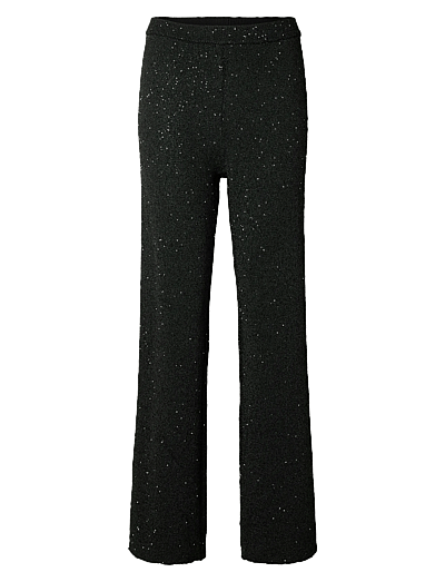 Slfjosie Hw Knit Pant - Flare Bukser