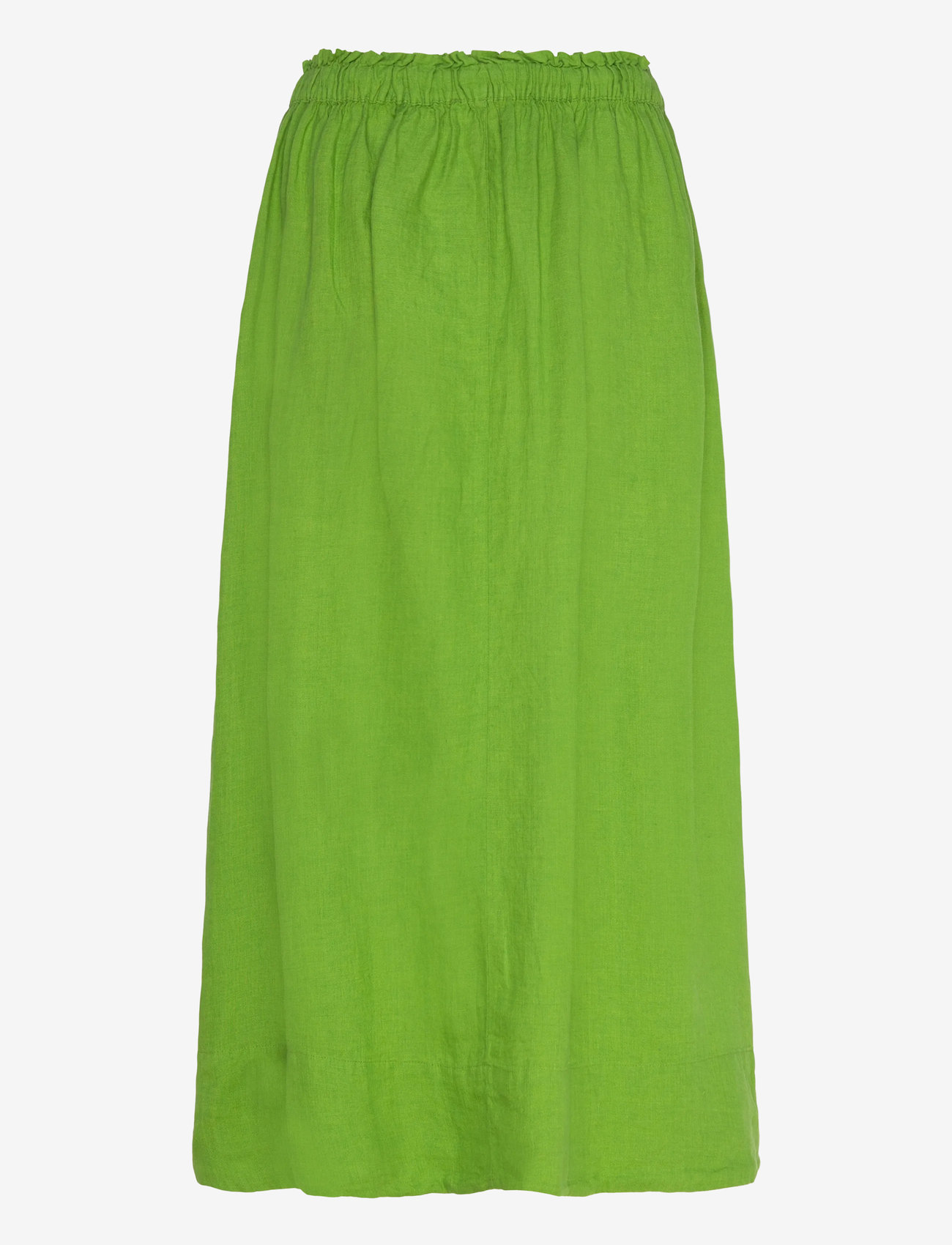 Selected - SLFLINNA MW MIDI LINEN SKIRT B - midi-röcke - spindle tree - 1