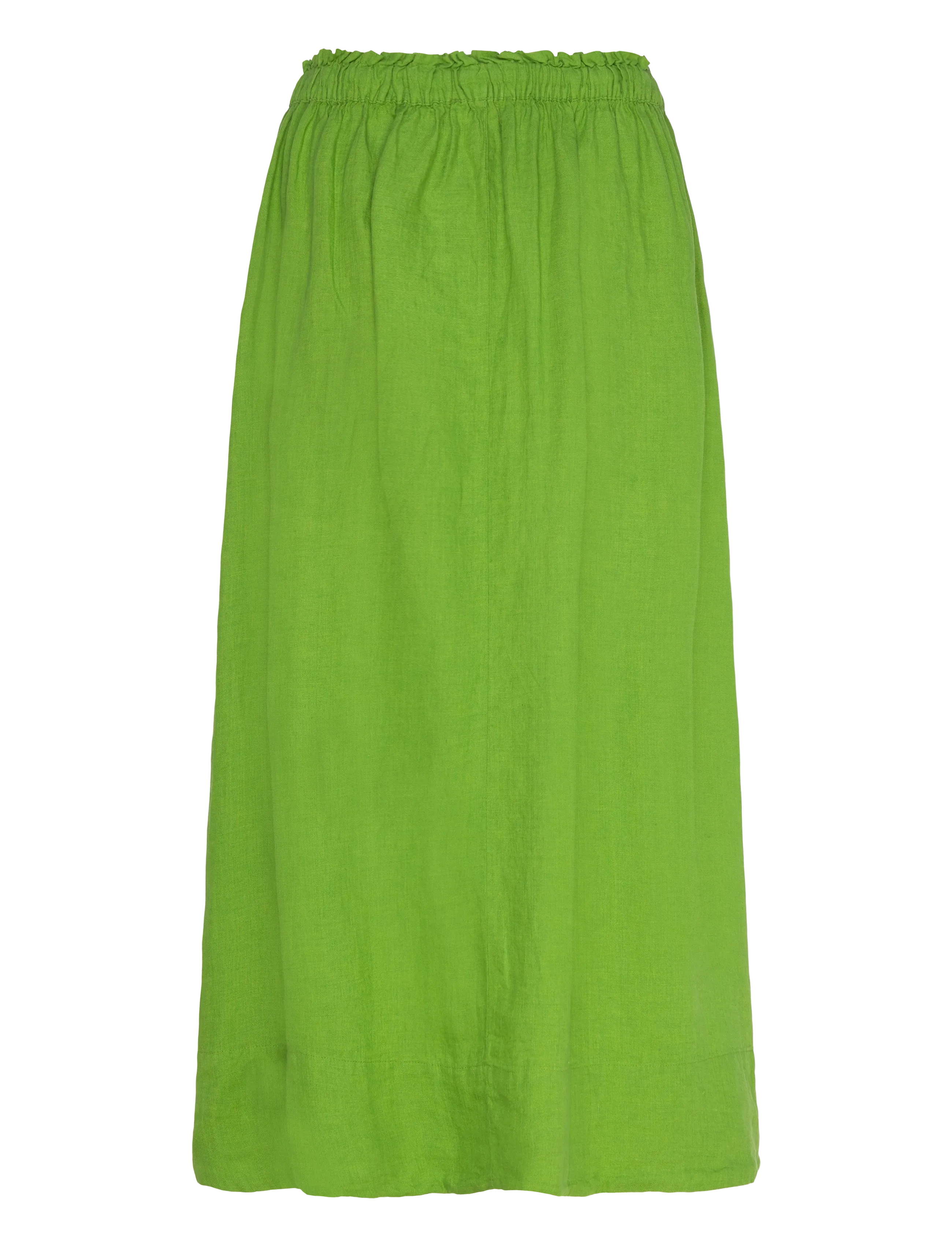Selected - SLFLINNA MW MIDI LINEN SKIRT B - jupes midi - spindle tree - 1