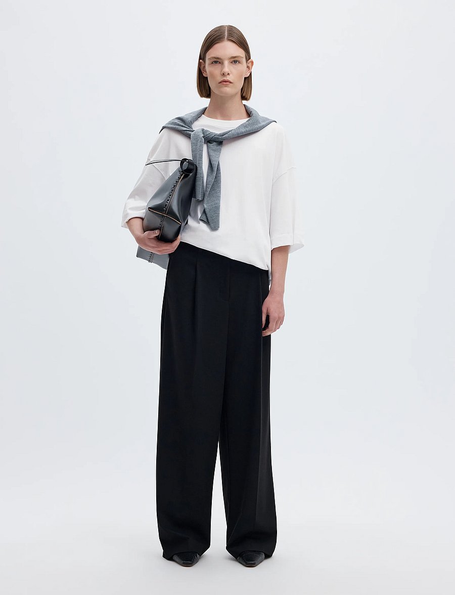 Selected - SLWCOLWOMAN 2/4 OVERSIZED TEE NOOS - t-särgid - bright white - 5