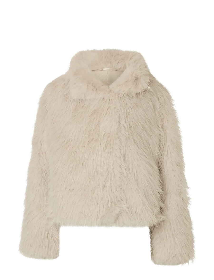 Selected - SLFBREA JACKET #S - fausse fourrure - birch - 1