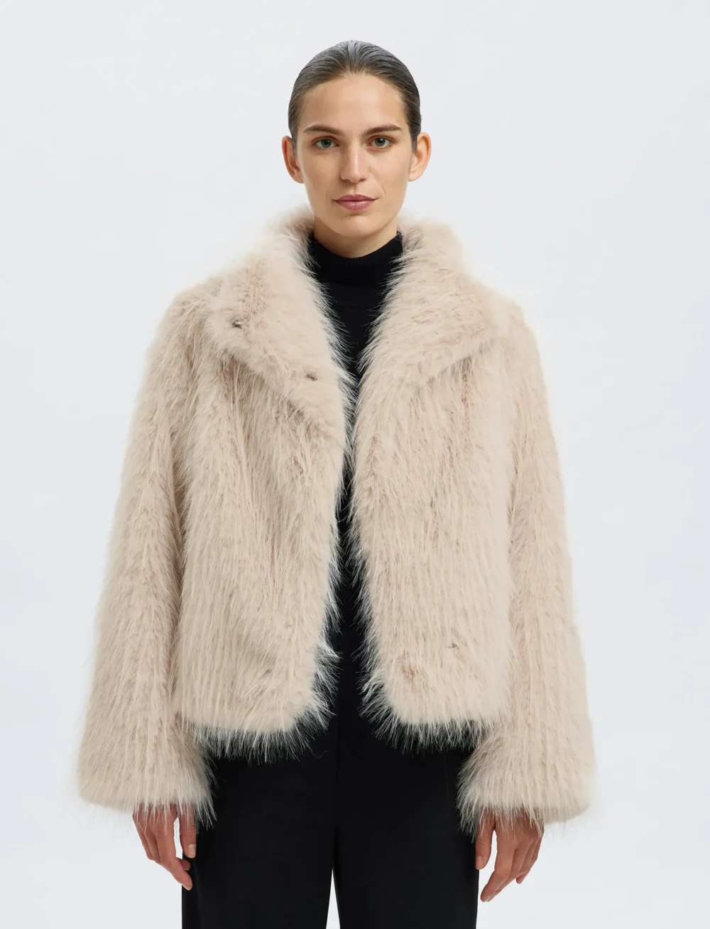 Selected - SLFBREA JACKET #S - tekoturkit - birch - 0