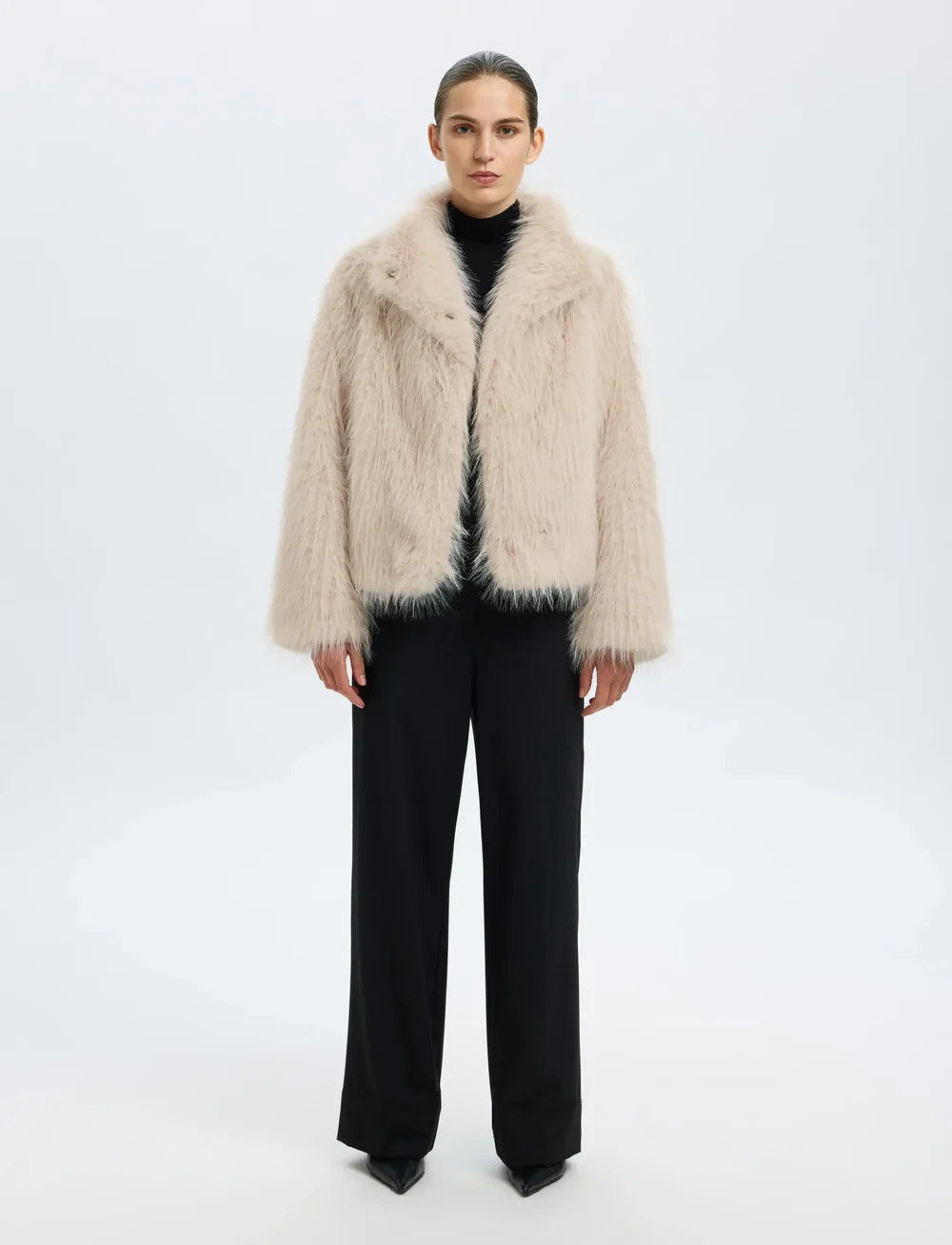 Selected - SLFBREA JACKET #S - tekoturkit - birch - 4