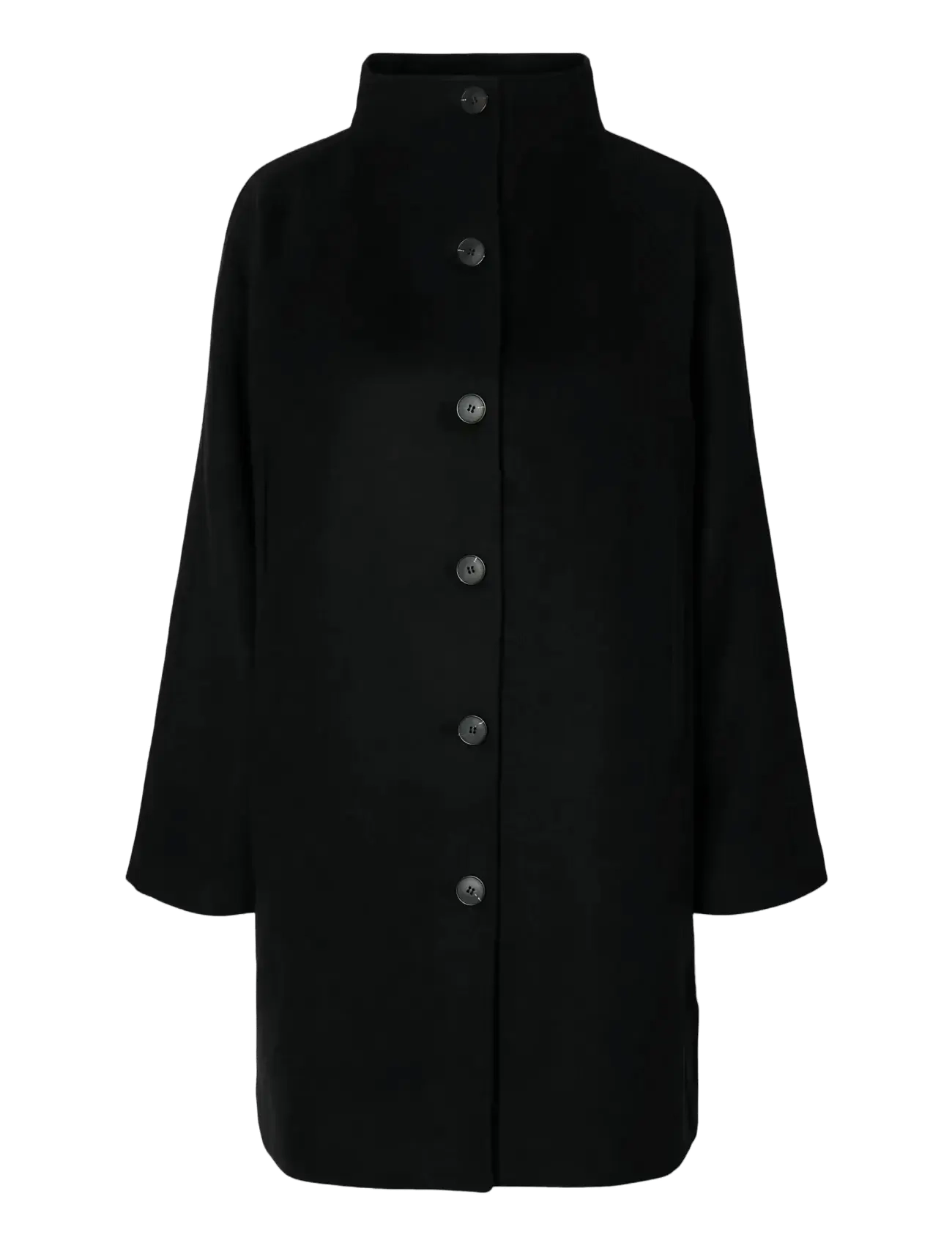 Selected SLFVINNI WOOL BLEND COAT NOOS - Selected - BLACK / black