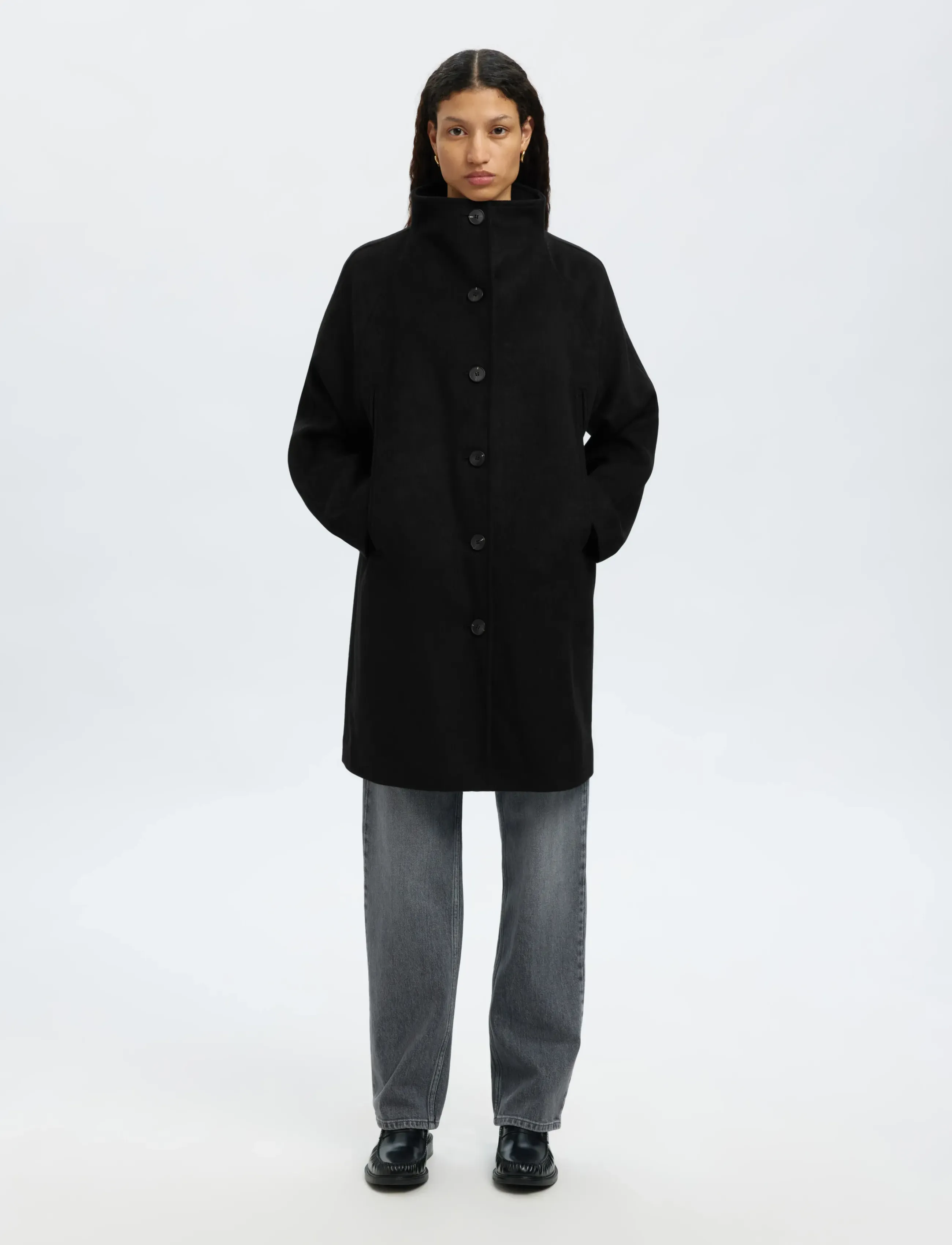 Slfvinni Wool Blend Coat Noos 5