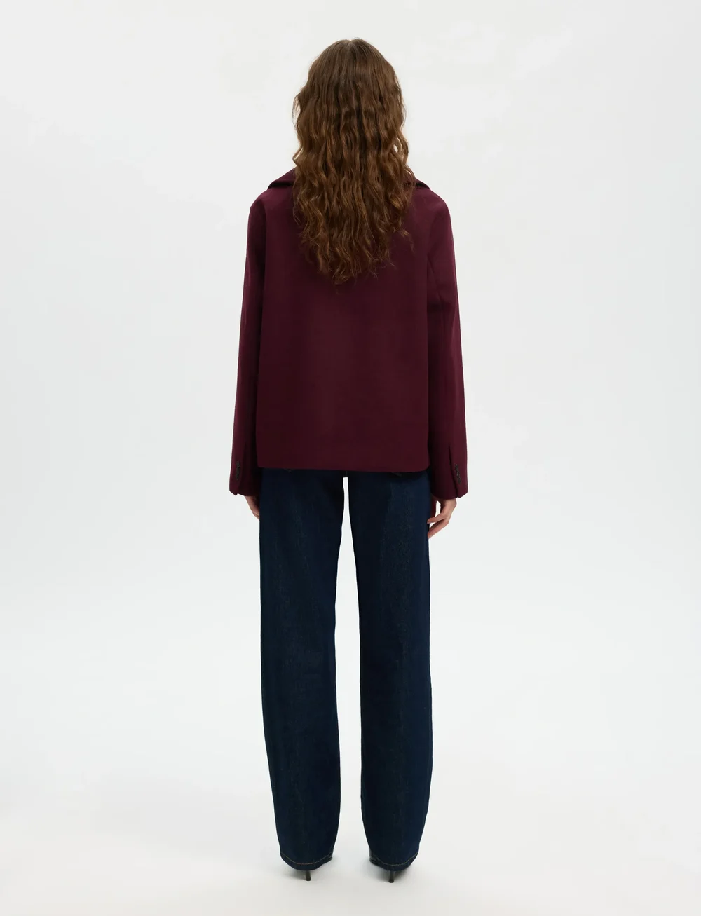 Selected - SLFALMA WOOL BLEND JACKET NOOS - ulljackor - fig - 3