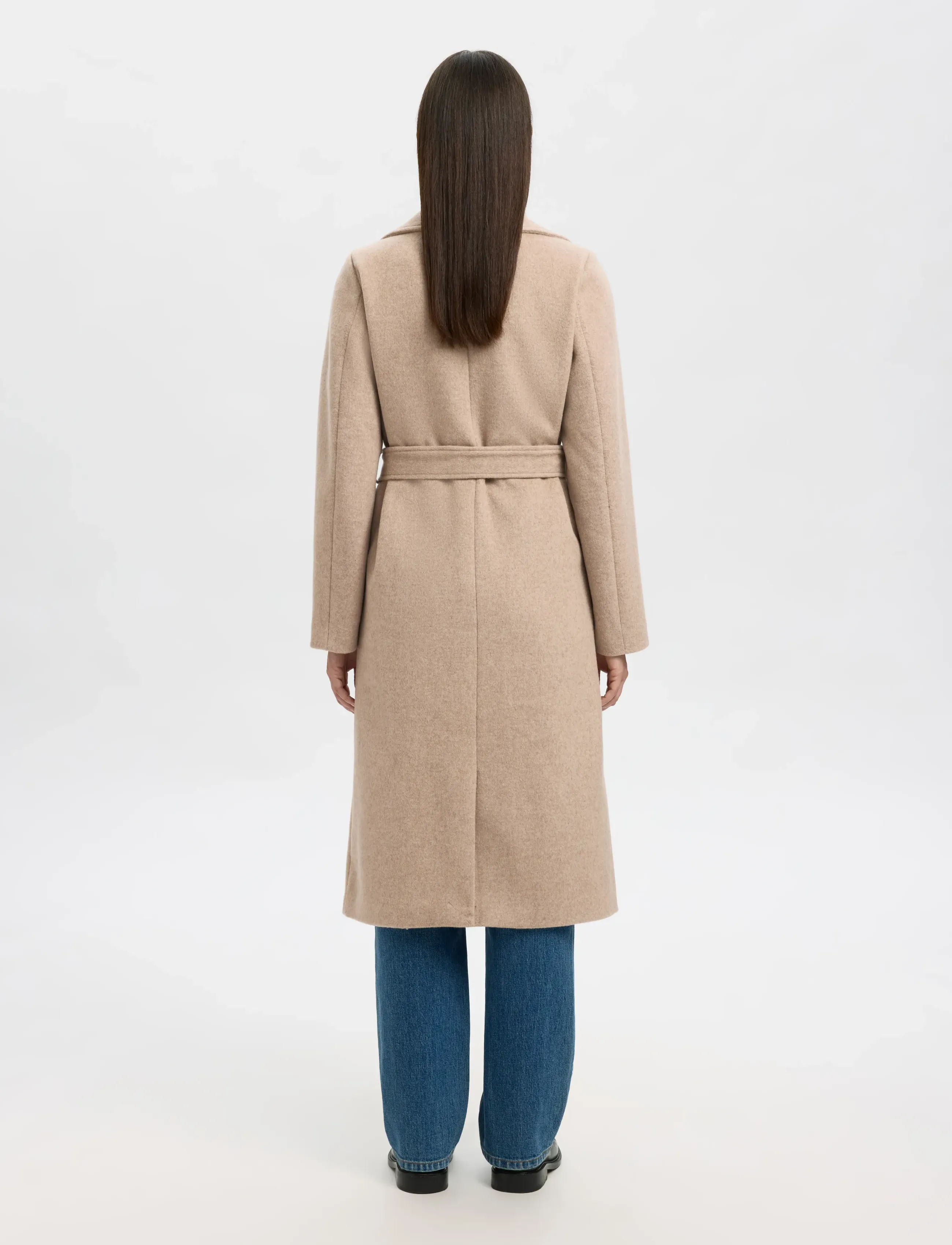 Slfrosa Wool Blend Coat Noos 2