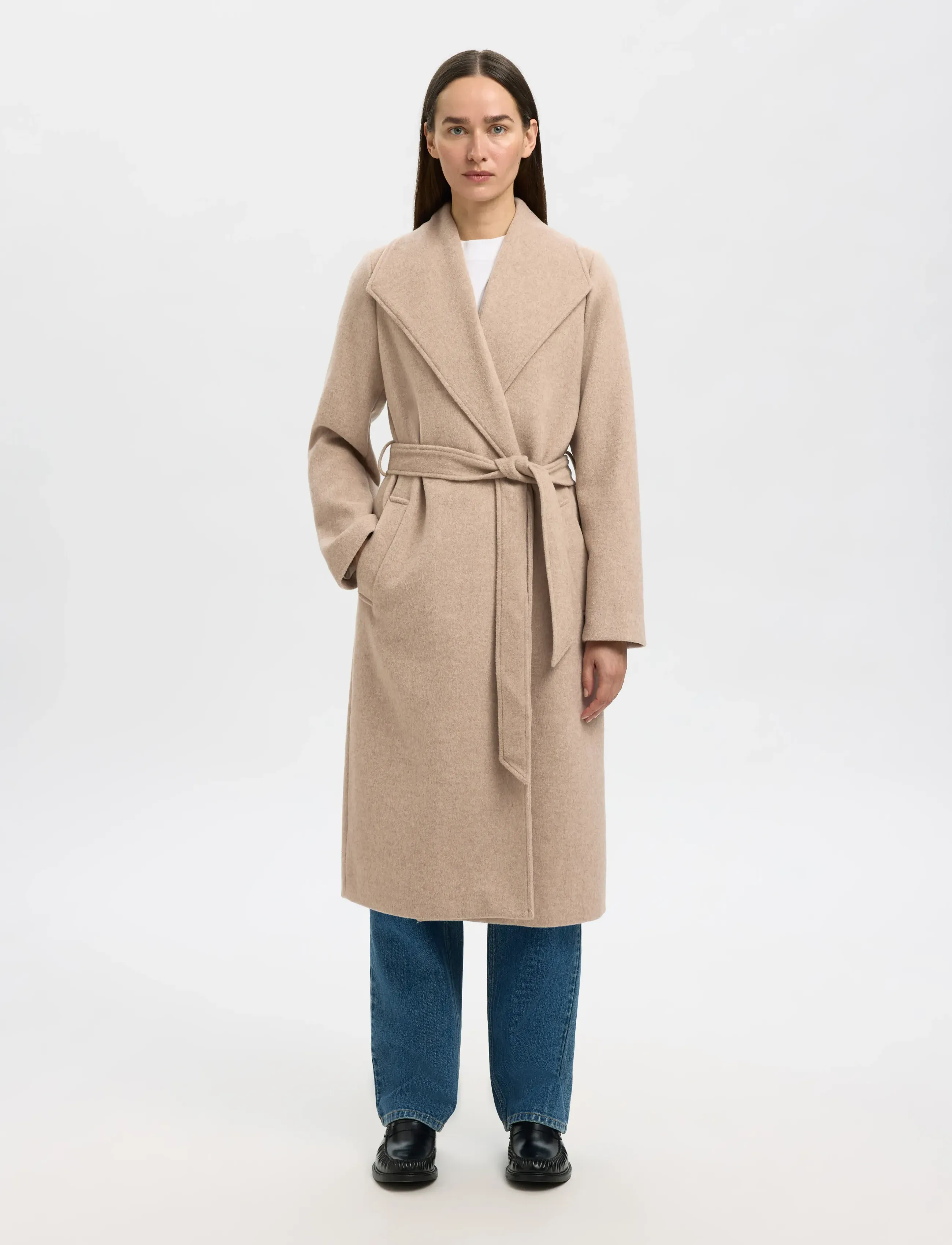 Slfrosa Wool Blend Coat Noos 3