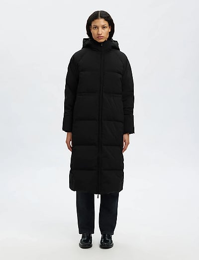 Slfmaya Down Long Coat Noos - Dynefrakke