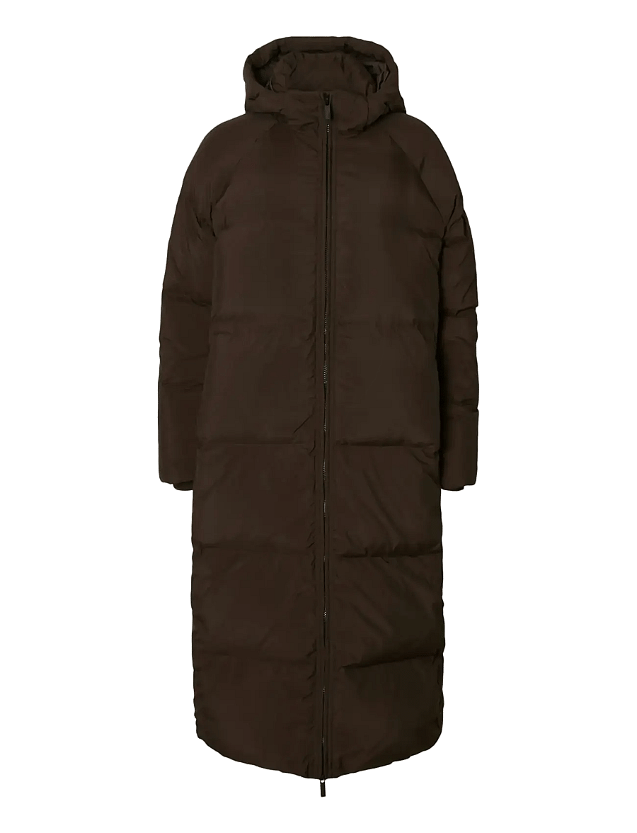 Selected - SLFMAYA DOWN LONG COAT NOOS - vinterjakker - delicioso - 1