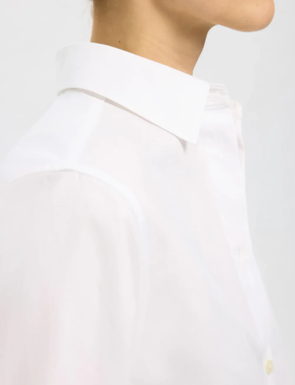 Selected - SLFESTER LS RELAXED SHIRT NOOS - långärmade skjortor - bright white - 5