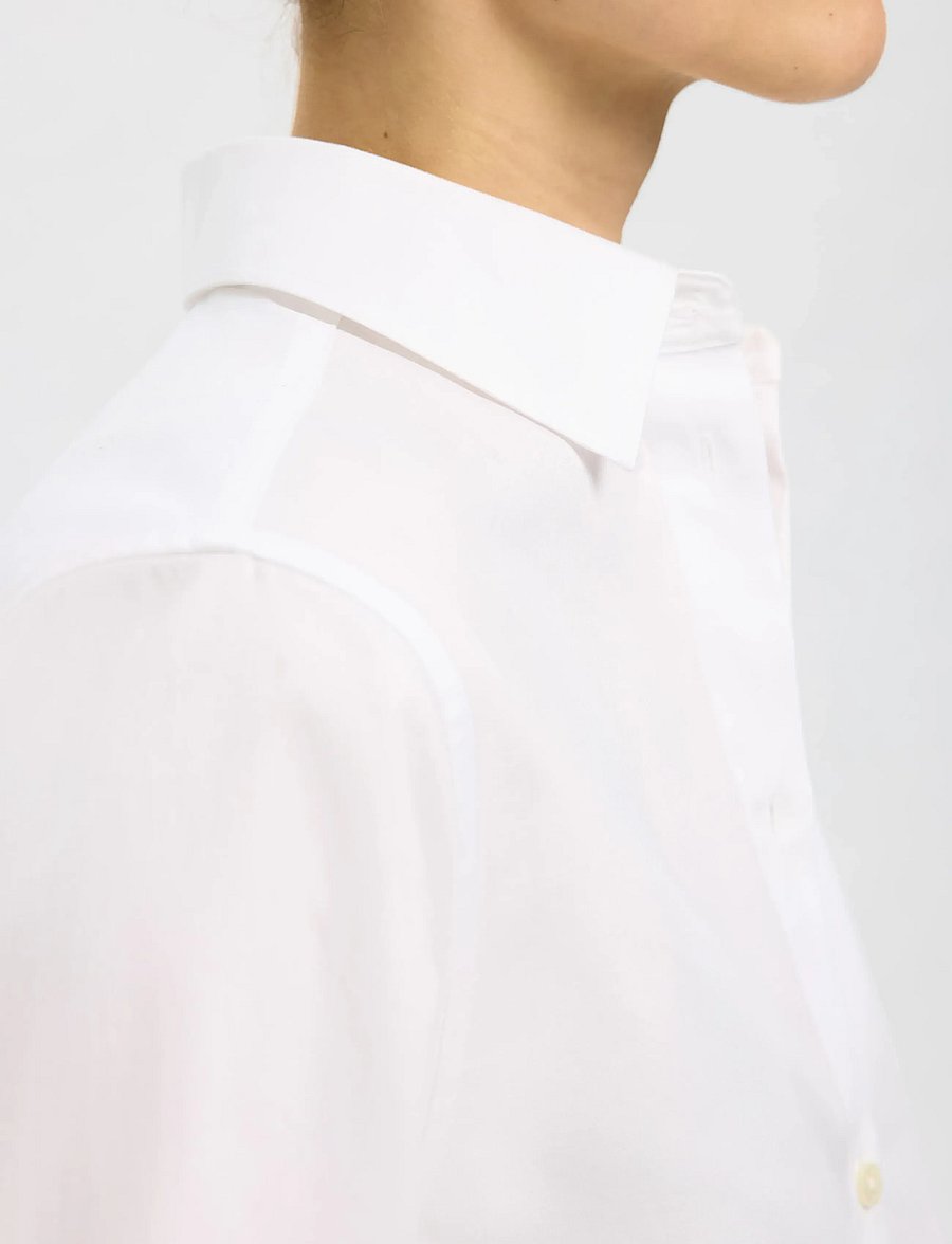 Selected - SLFESTER LS RELAXED SHIRT NOOS - pikkade varrukatega särgid - bright white - 5