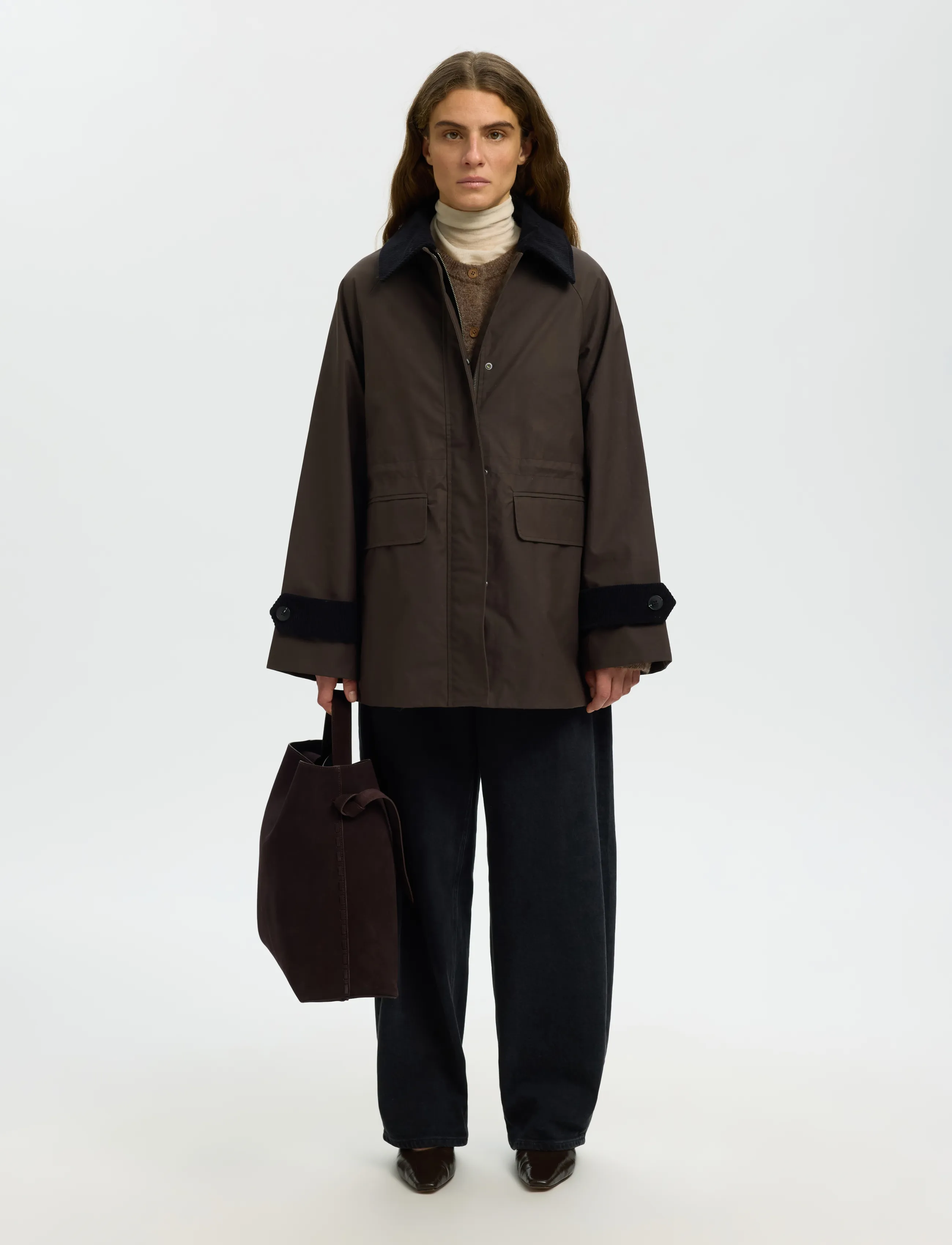 Selected - SLWLULU NEW LS KNIT CARDIGAN NOOS - koftor - dachshund - 5