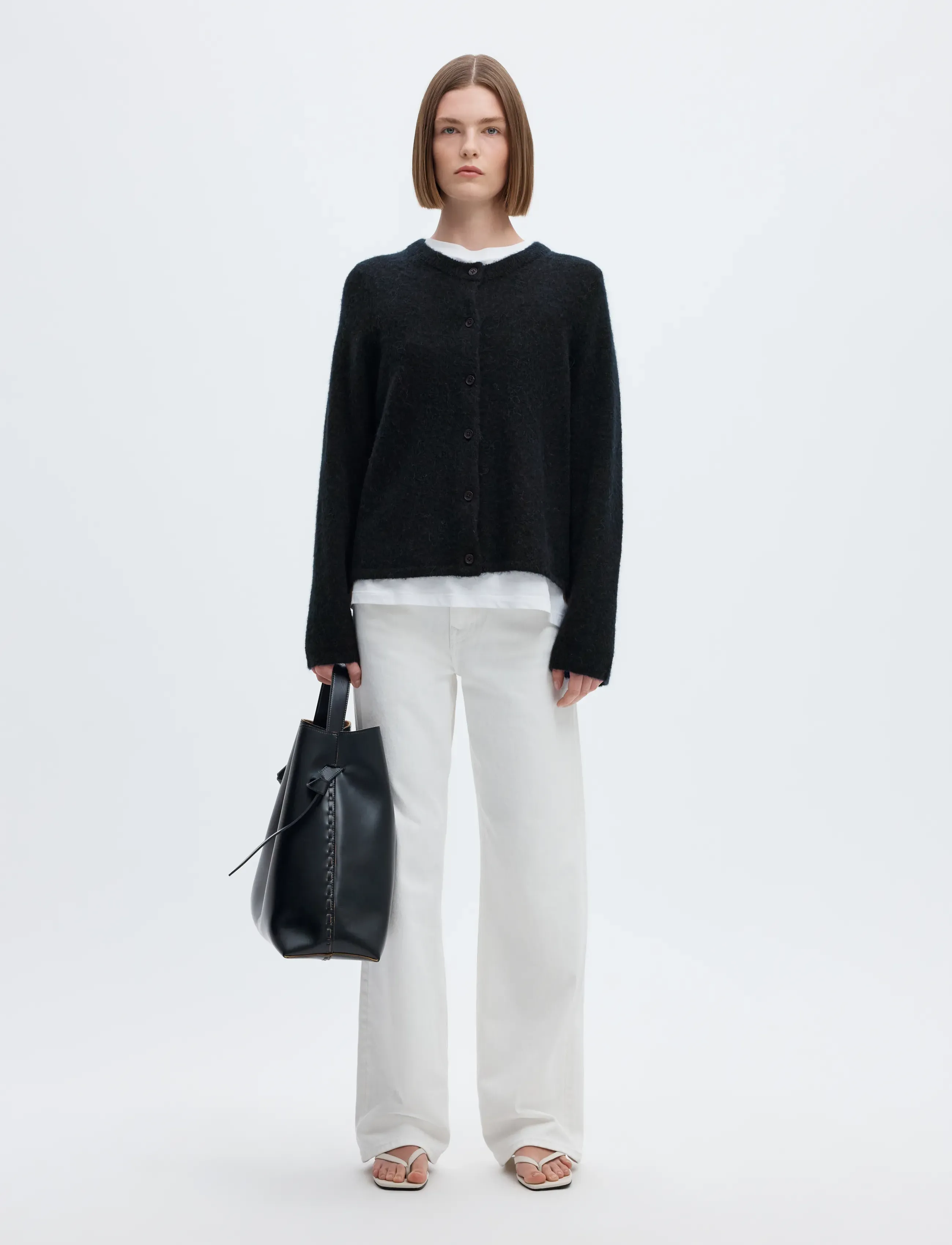 SELECTED Slwlulu New Ls Knit Cardigan Noos dam – bild 5
