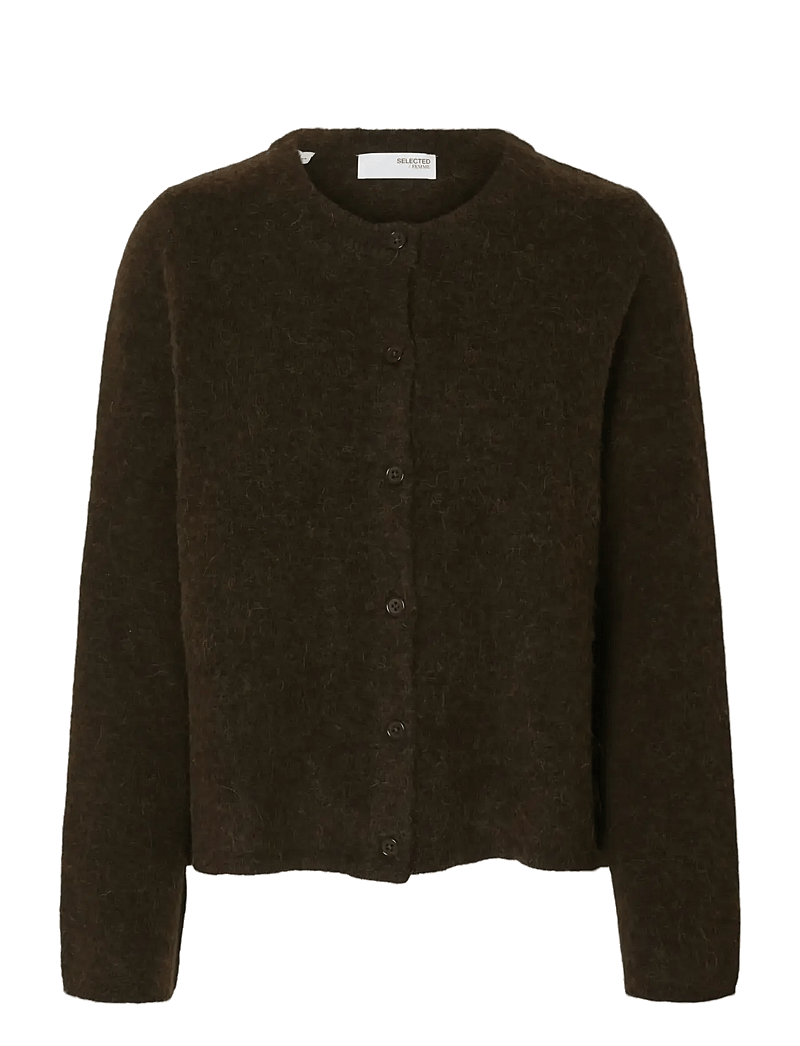 Selected - SLWLULU NEW LS KNIT CARDIGAN NOOS - cardigans - delicioso - 1