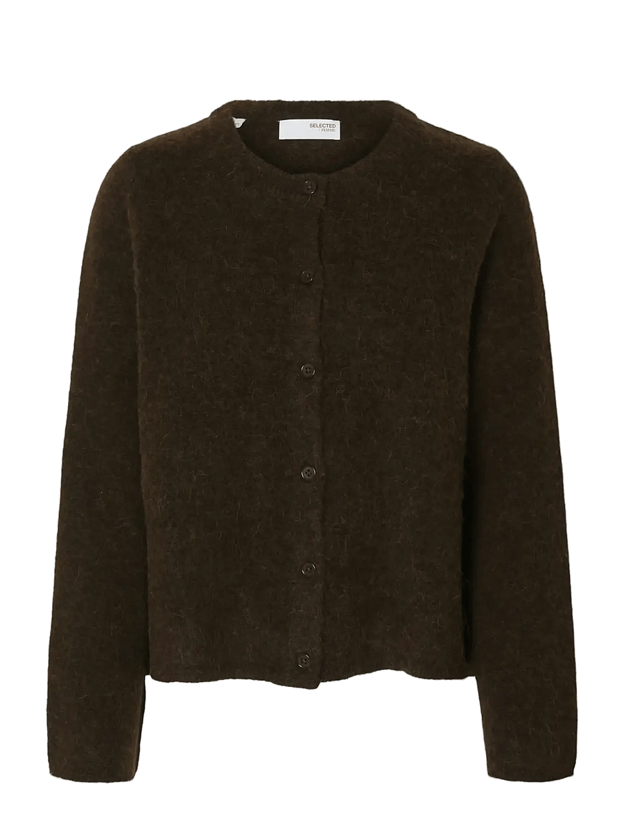 Selected - SLWLULU NEW LS KNIT CARDIGAN NOOS - strickjacken - delicioso - 1