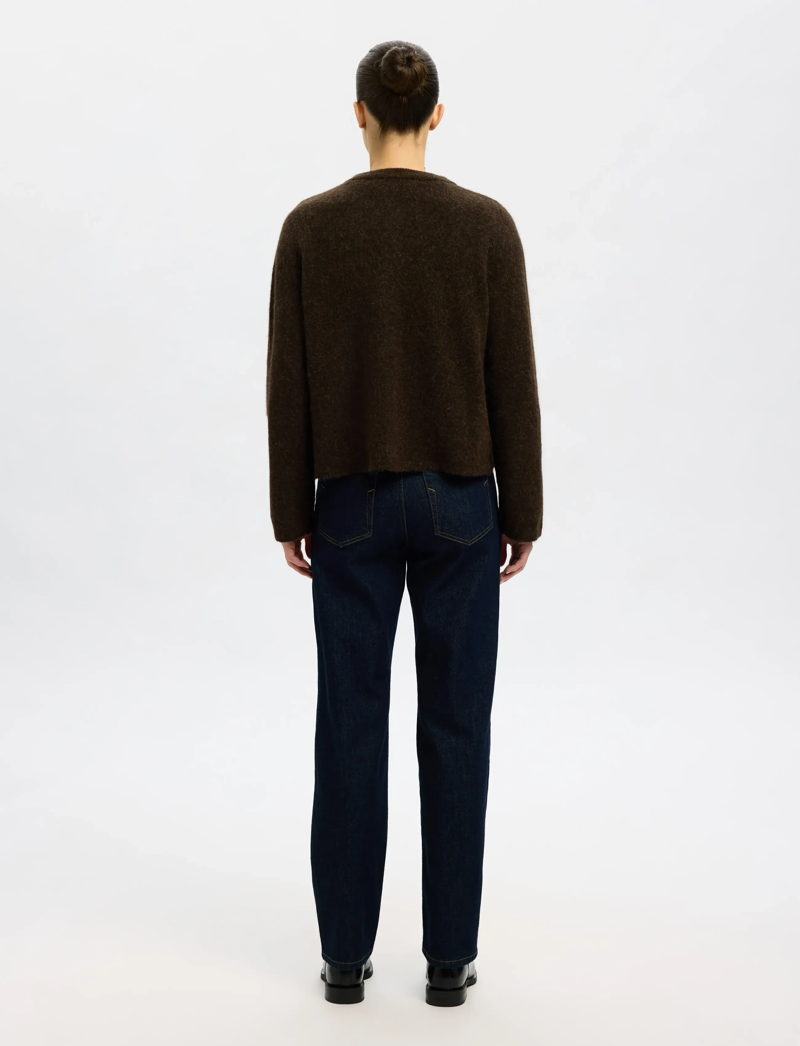 Selected - SLFLULU NEW LS KNIT CARDIGAN NOOS - gilets - delicioso - 2