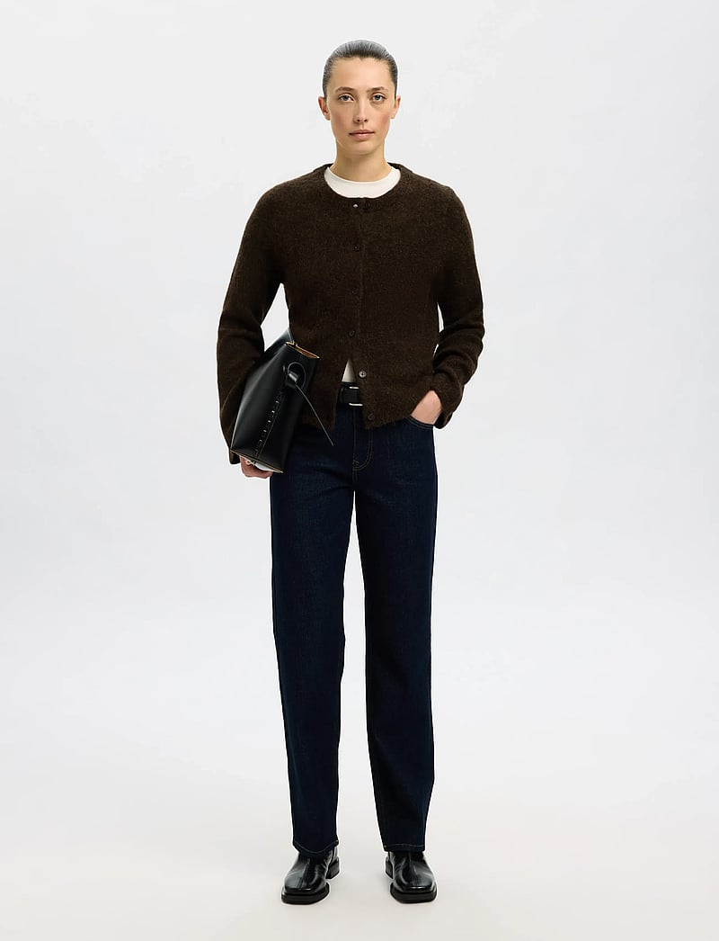 Selected - SLWLULU NEW LS KNIT CARDIGAN NOOS - cardigans - delicioso - 4