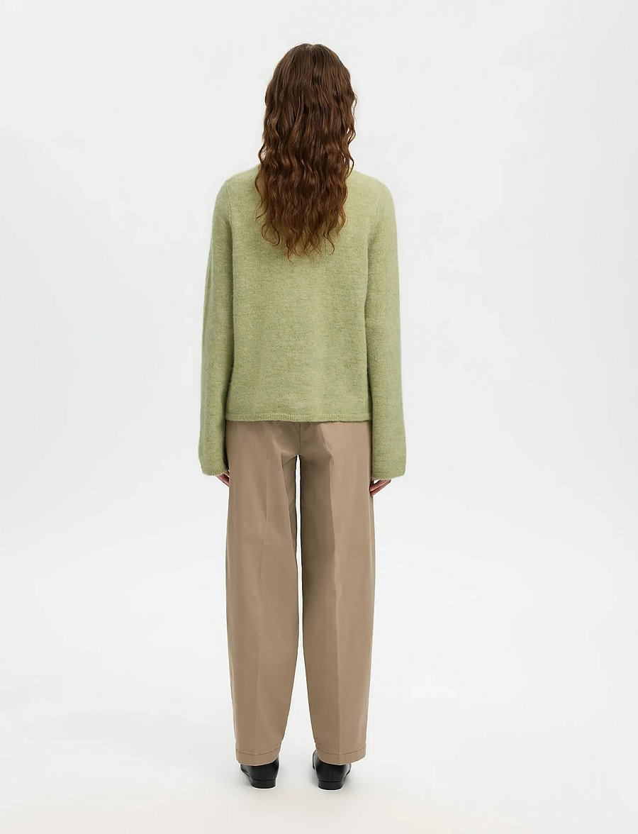 Selected - SLWLULU NEW LS KNIT CARDIGAN NOOS - strickjacken - lint - 2