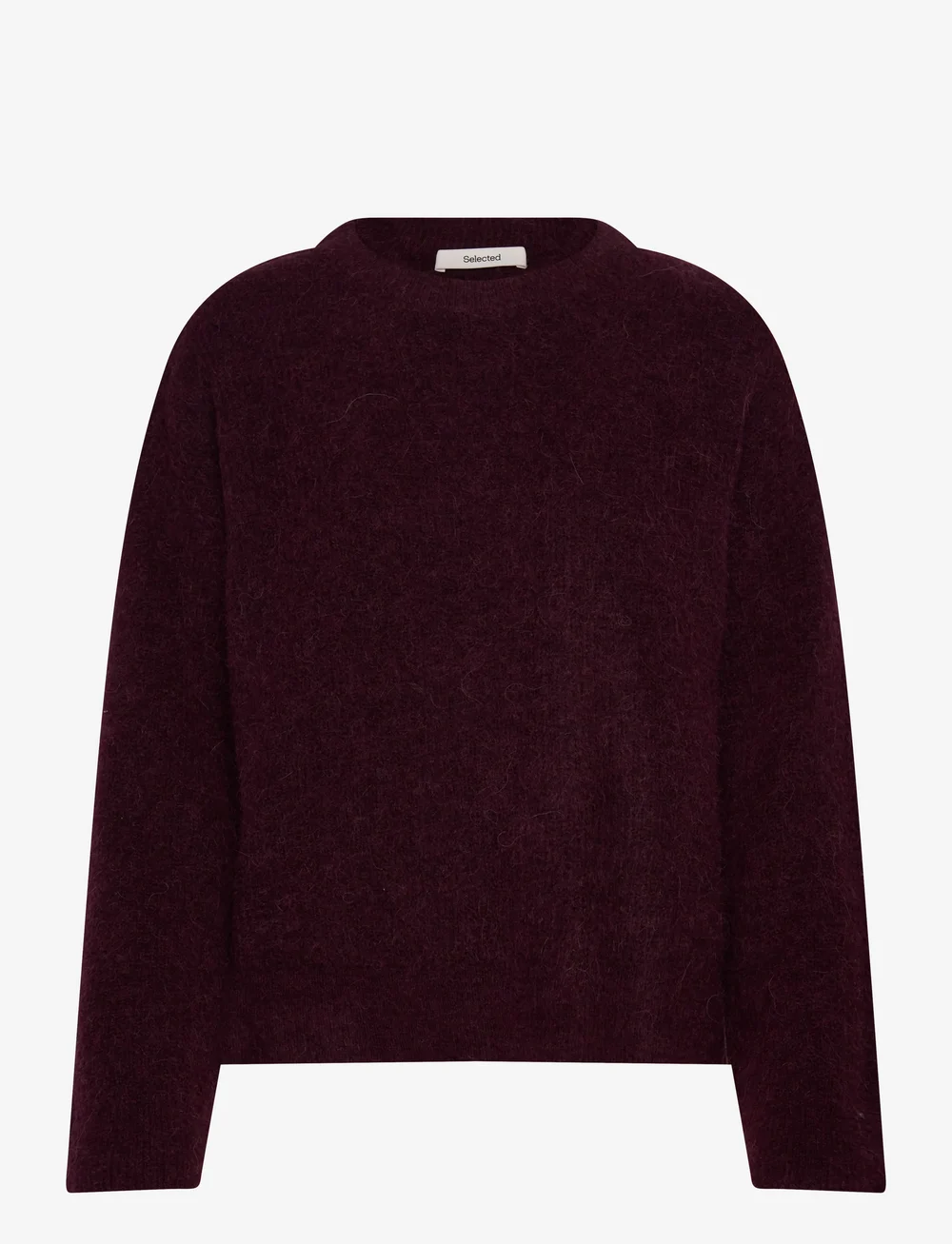 Selected - SLFSIA RAS LS KNIT NEW O-NECK NOOS - pullover - fig - 0