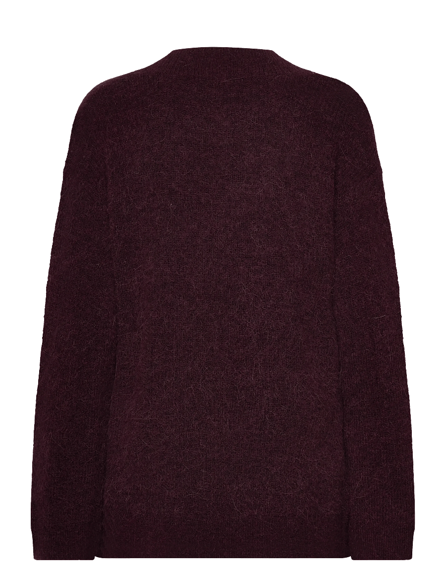 Selected - SLFSIA RAS LS KNIT LONG V-NECK NOOS - pullover - fig - 1
