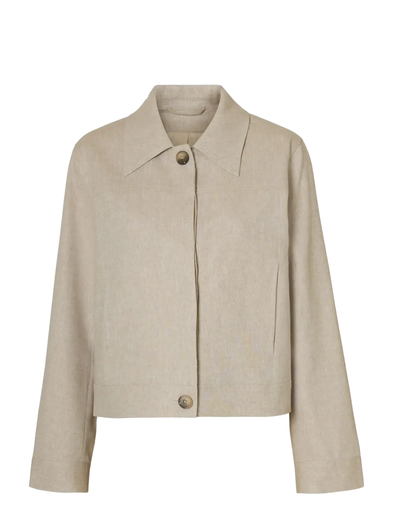 SELECTED Slfjada Sun Kurz Jacke Beige - 40 - Damen