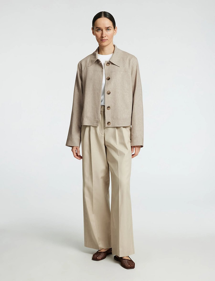 Selected - SLFJADA SUN SHORT JACKET - frühlingsjacken - nomad - 3