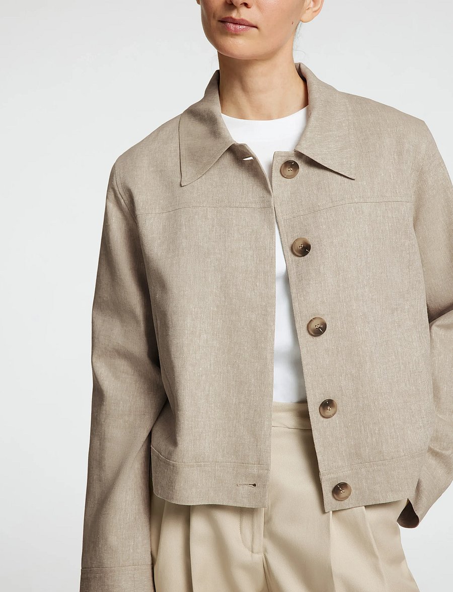 Selected - SLFJADA SUN SHORT JACKET - frühlingsjacken - nomad - 4