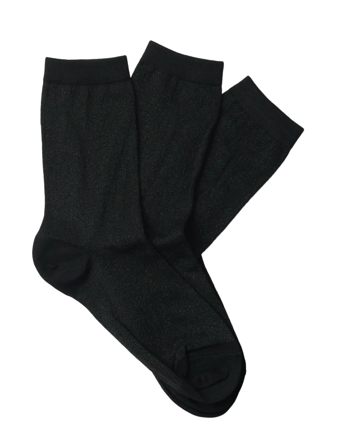 Selected - SLFKIM 3-PACK SOCK NOOS - klassikalised sokid - black - 1