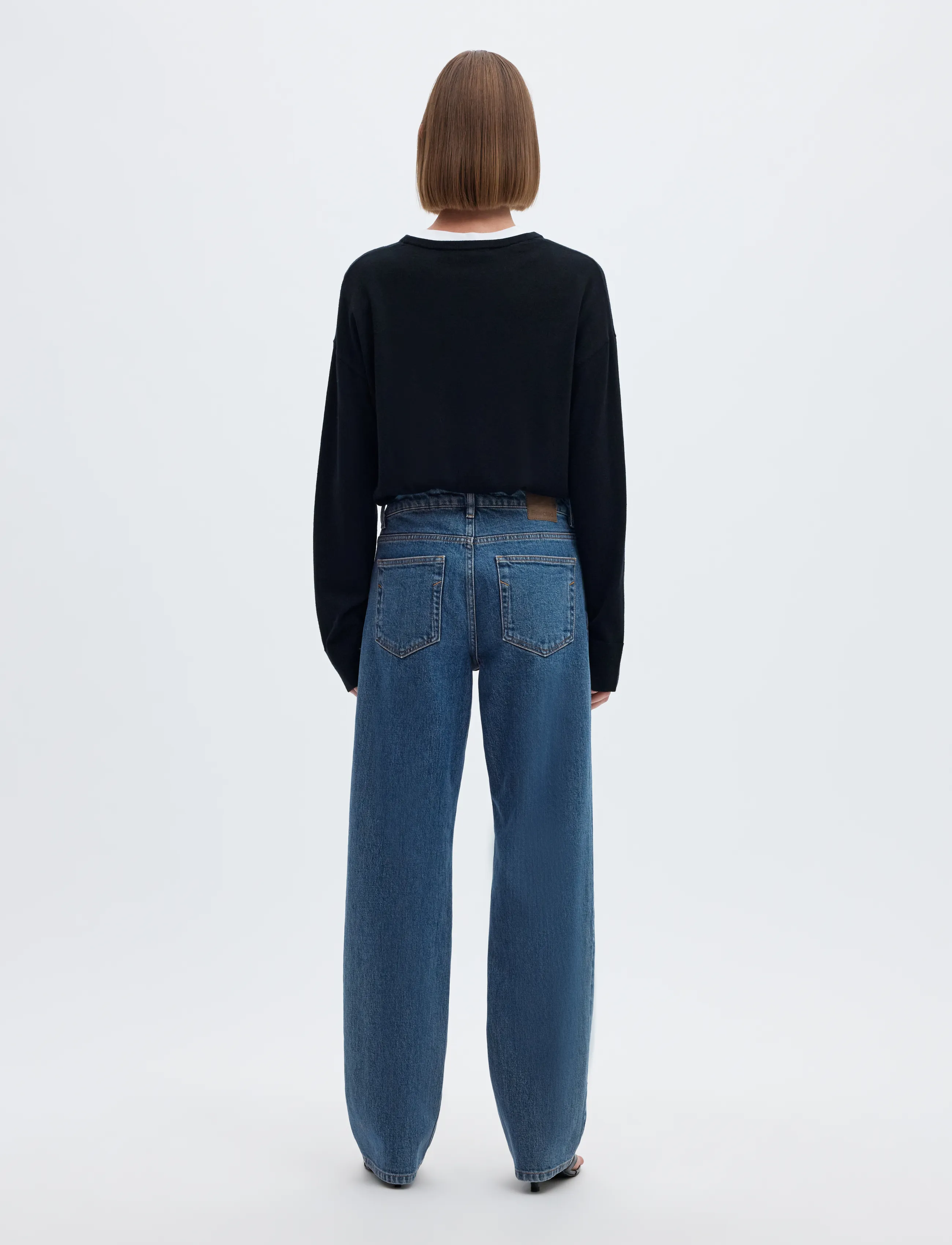 SELECTED Slwstraight Bea-Kori Mw Jeans Noos dam – bild 2