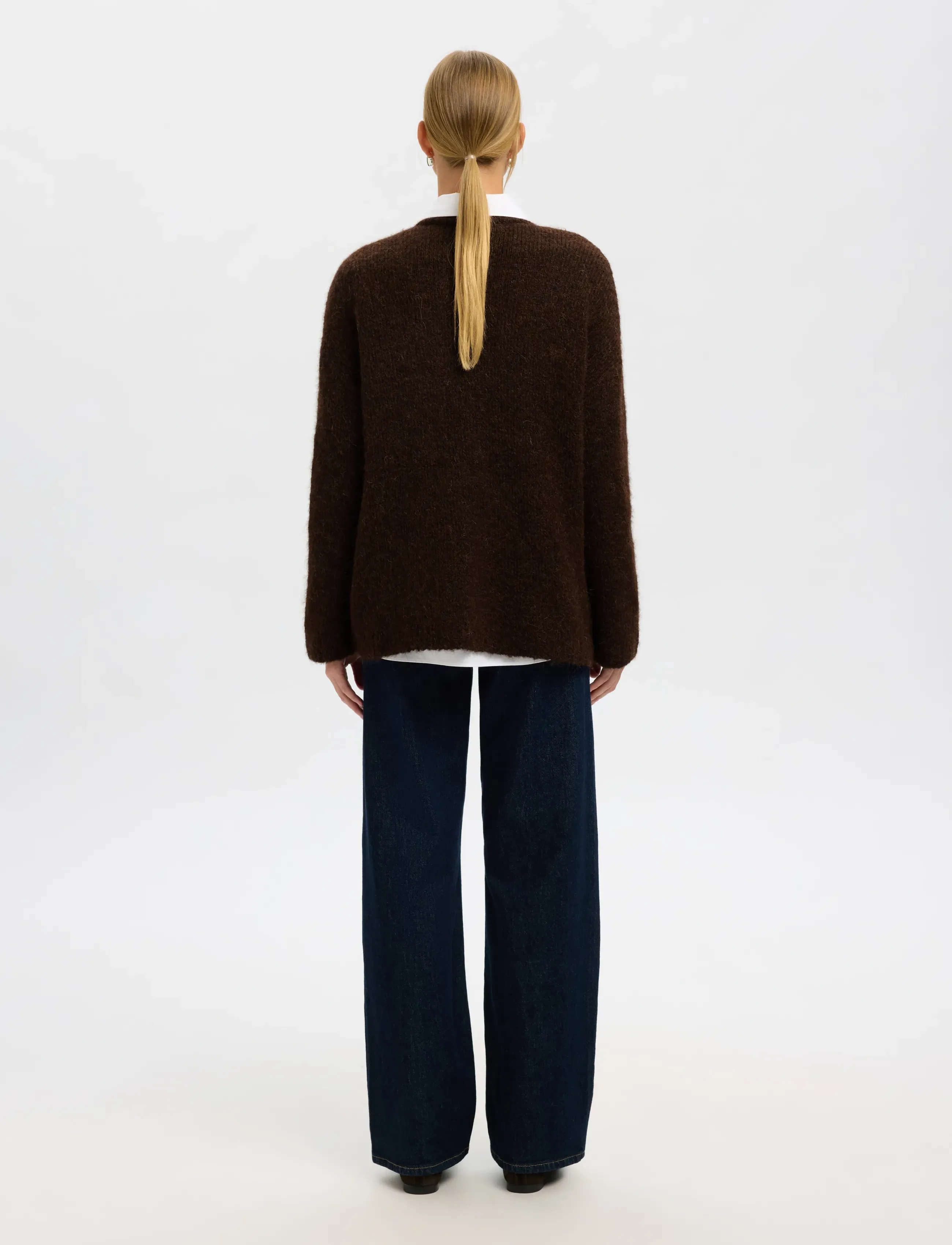 Selected - SLFGABRIELLA LS KNIT NEW O-NECK NOOS - pullover - delicioso - 2