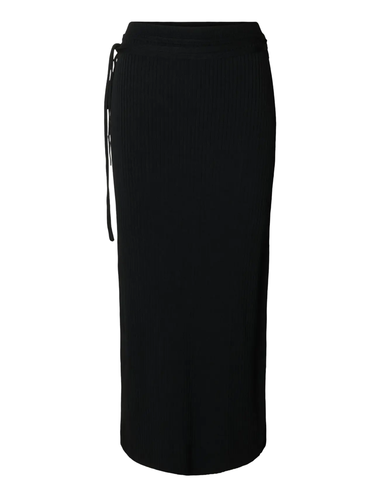 SELECTED Slfcarly Mw Knit Ankle Rock Schwarz - M - Damen