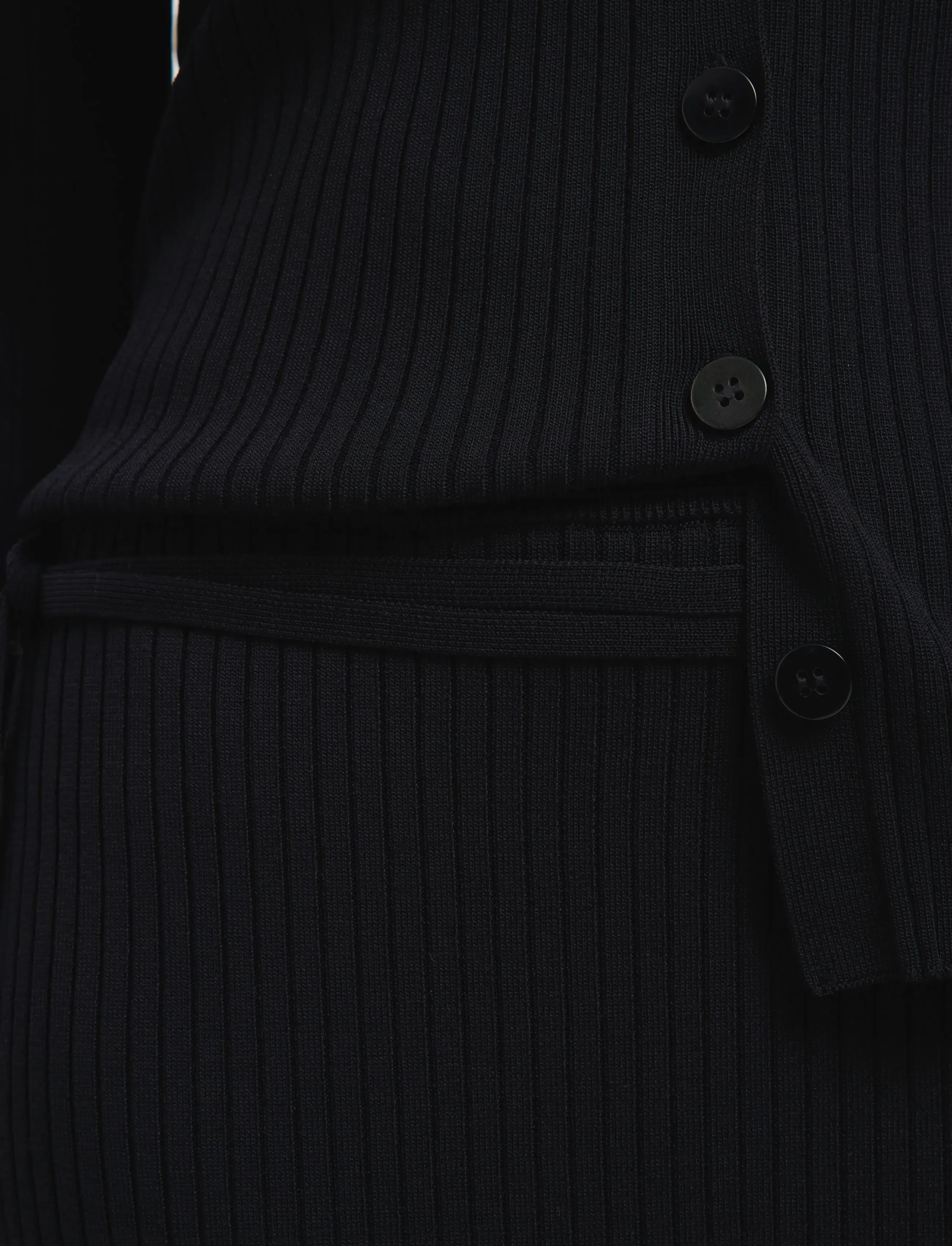 Selected - SLFCARLY MW KNIT ANKLE SKIRT - jupes longues - black - 5