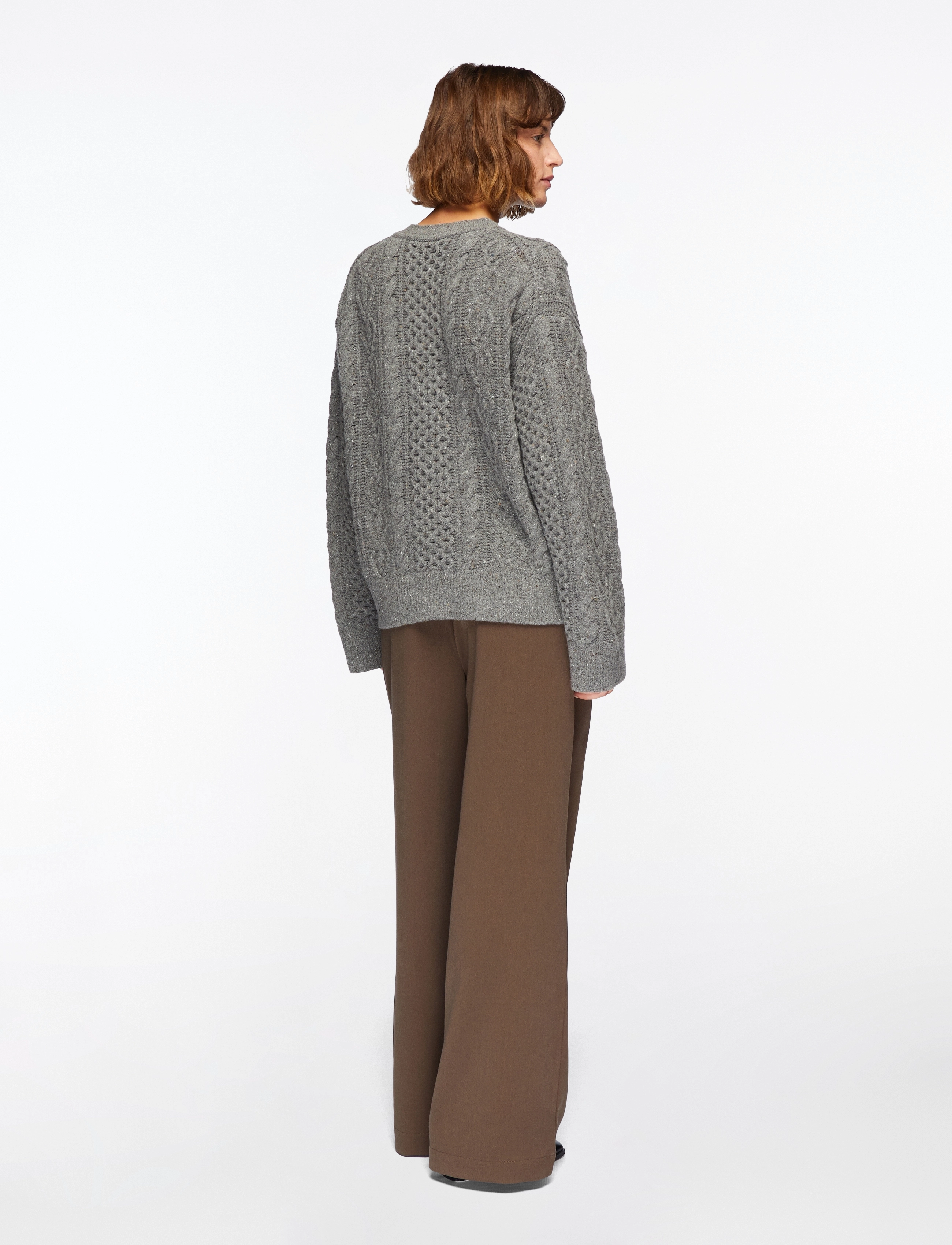 Slfnelly Ls Knit O-Neck Cardigan 4
