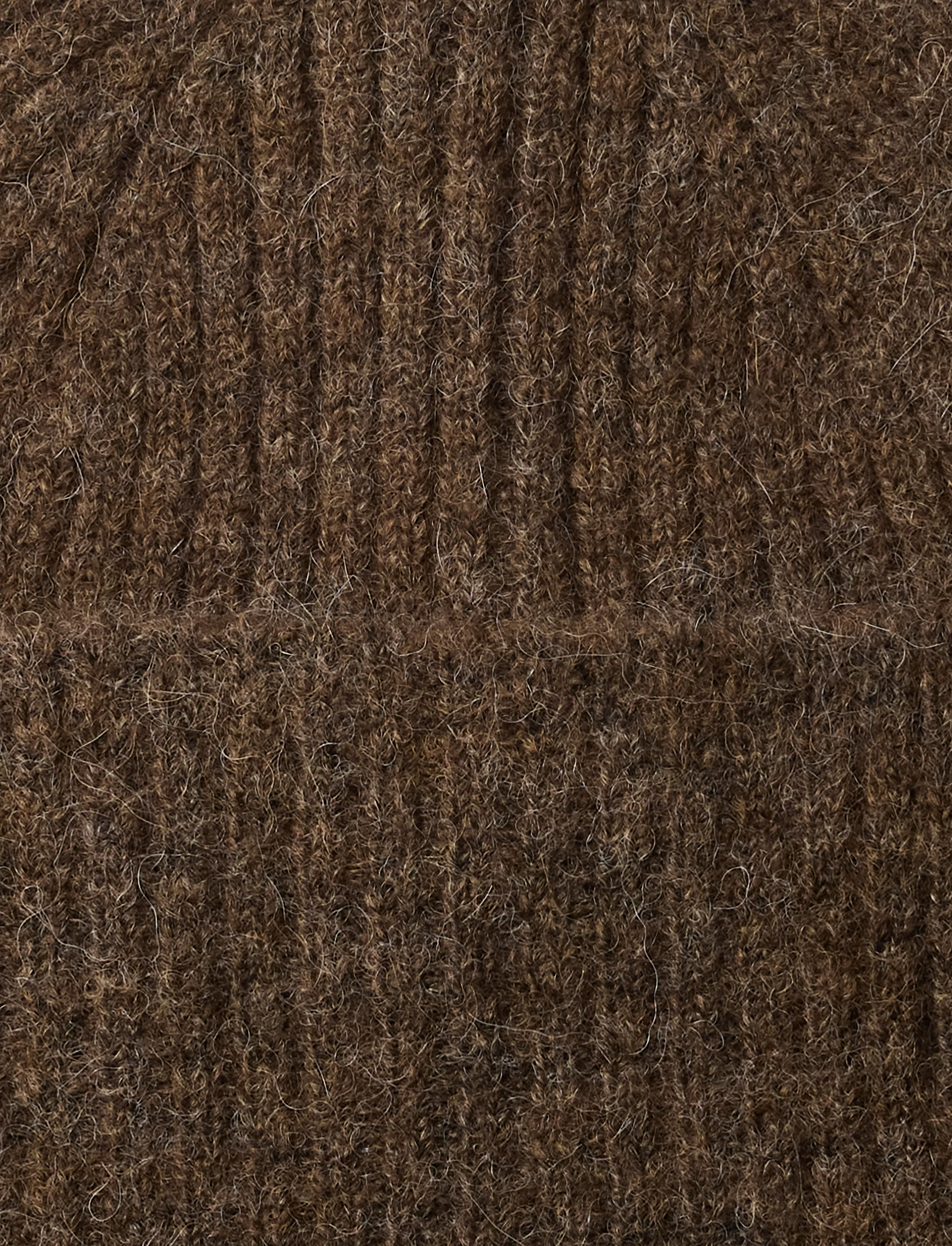 Selected - SLWLULU WOOL BLEND KNIT BEANIE NOOS - mützen - dachshund - 2