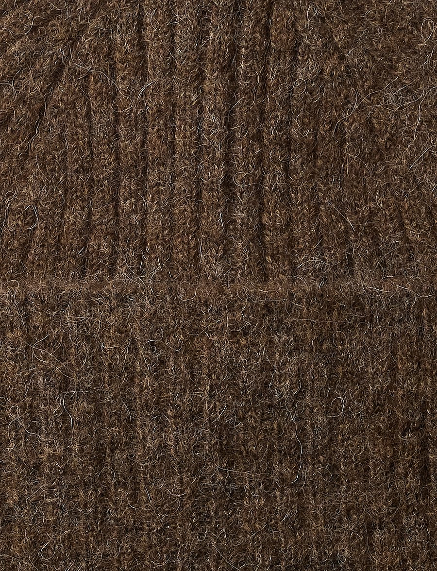 Selected - SLWLULU WOOL BLEND KNIT BEANIE NOOS - mützen - dachshund - 2