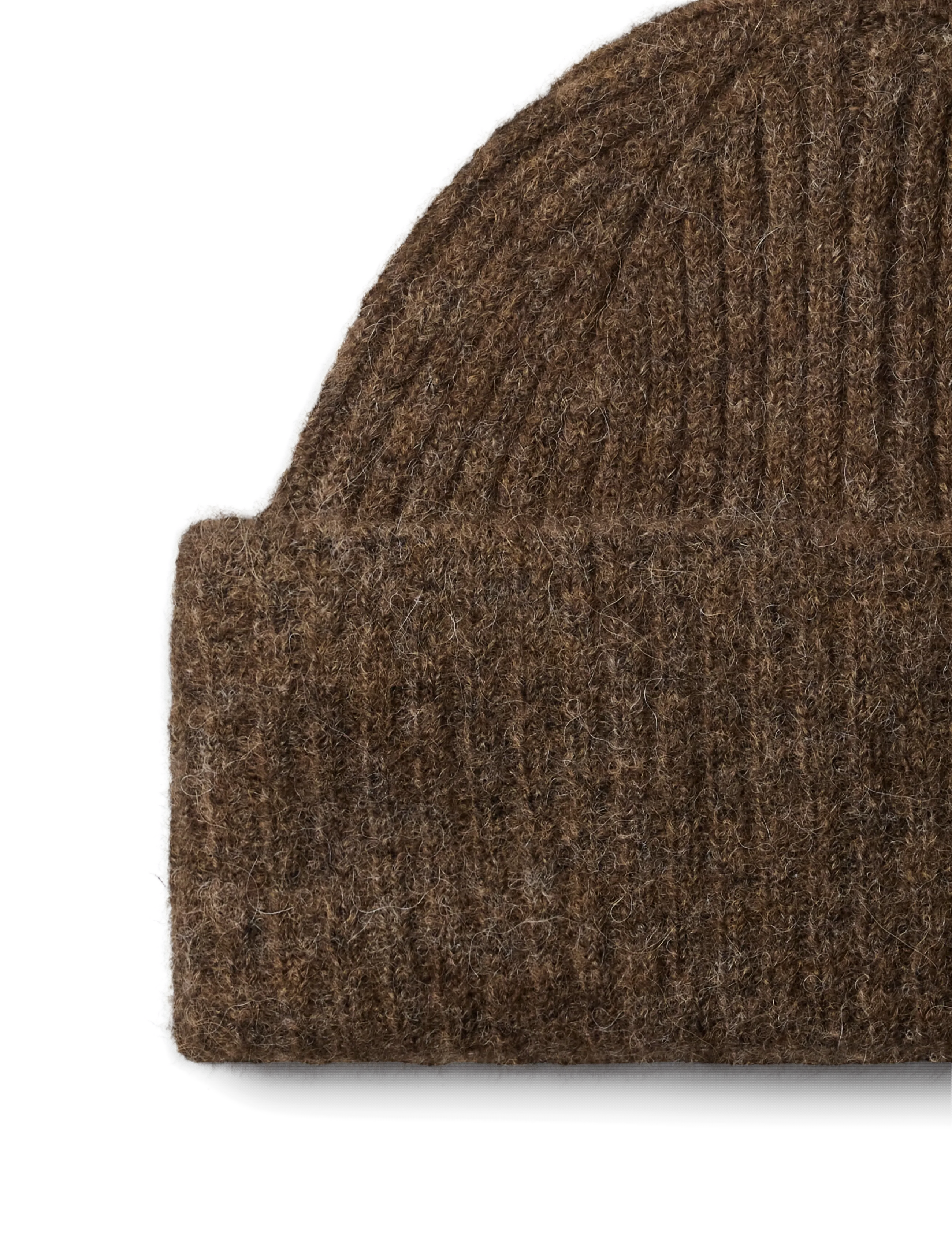Selected - SLWLULU WOOL BLEND KNIT BEANIE NOOS - mützen - dachshund - 3